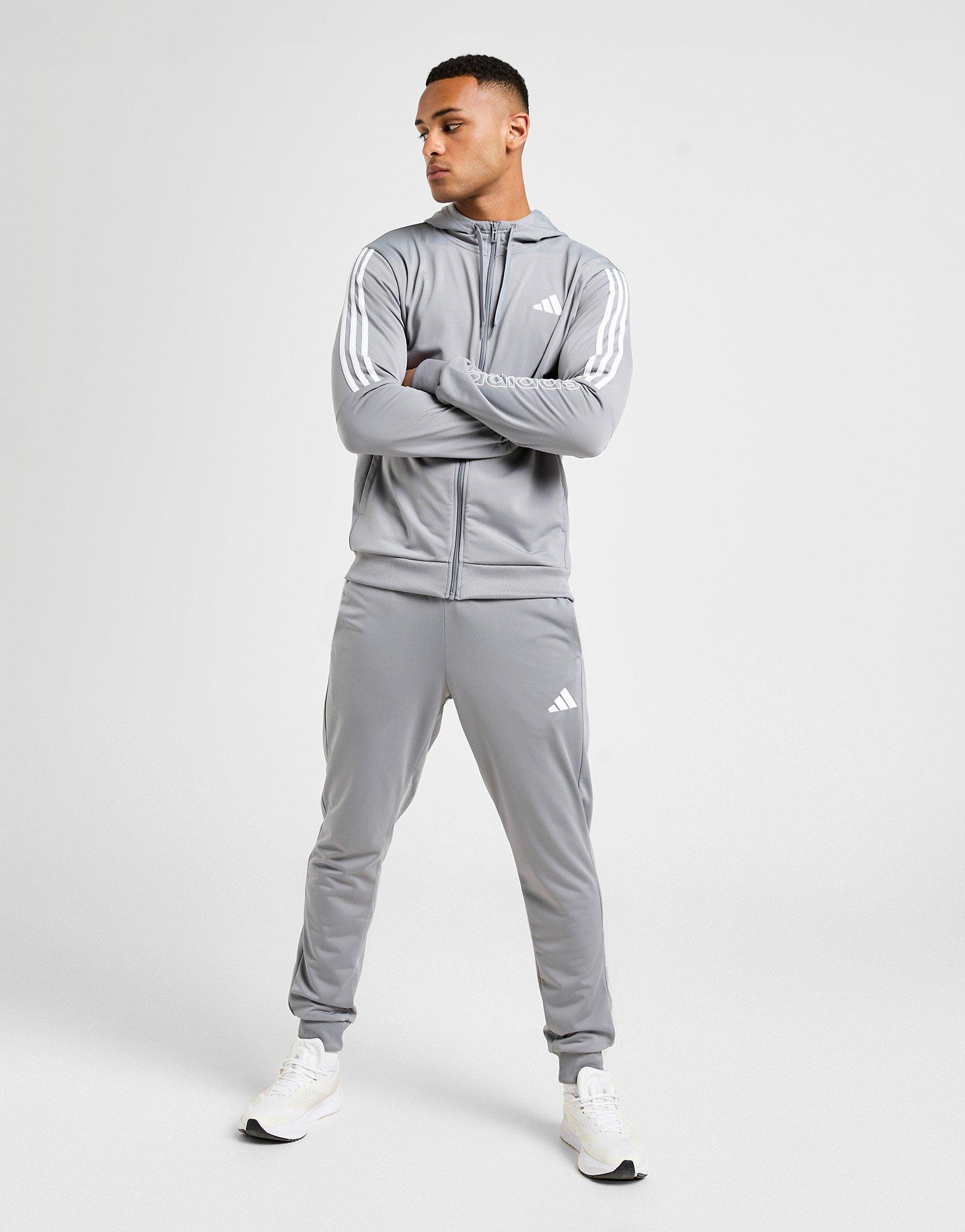 adidas Poly 3-Stripes Linear Track Pants
