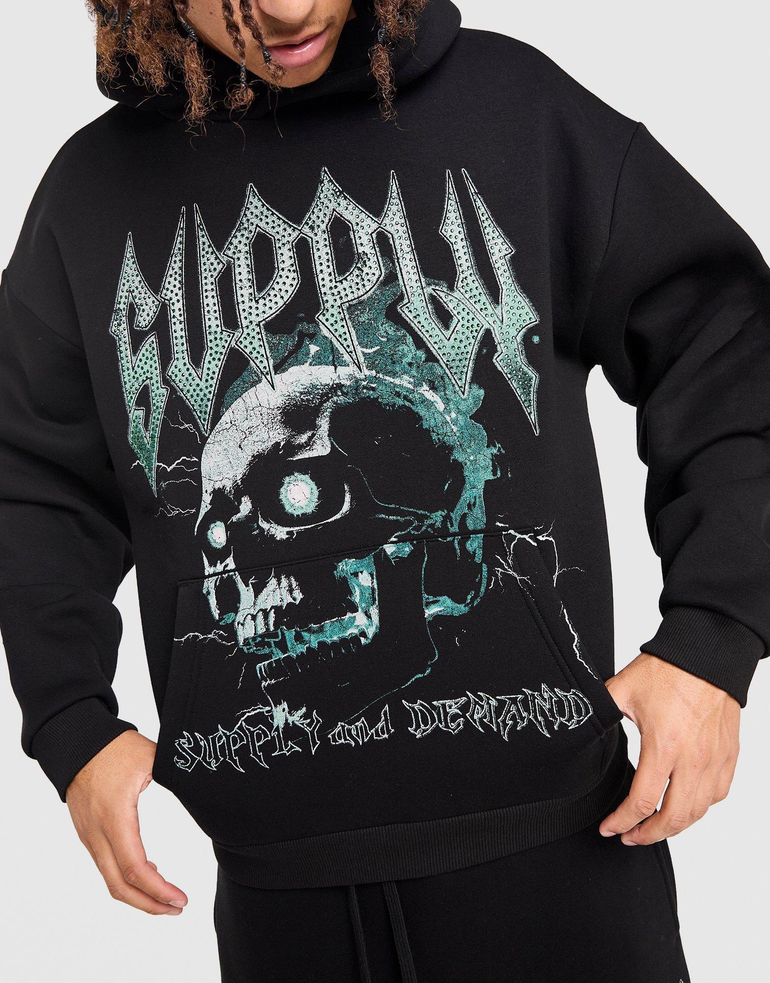 Supply & Demand Voltage Felpa Con Cappuccio