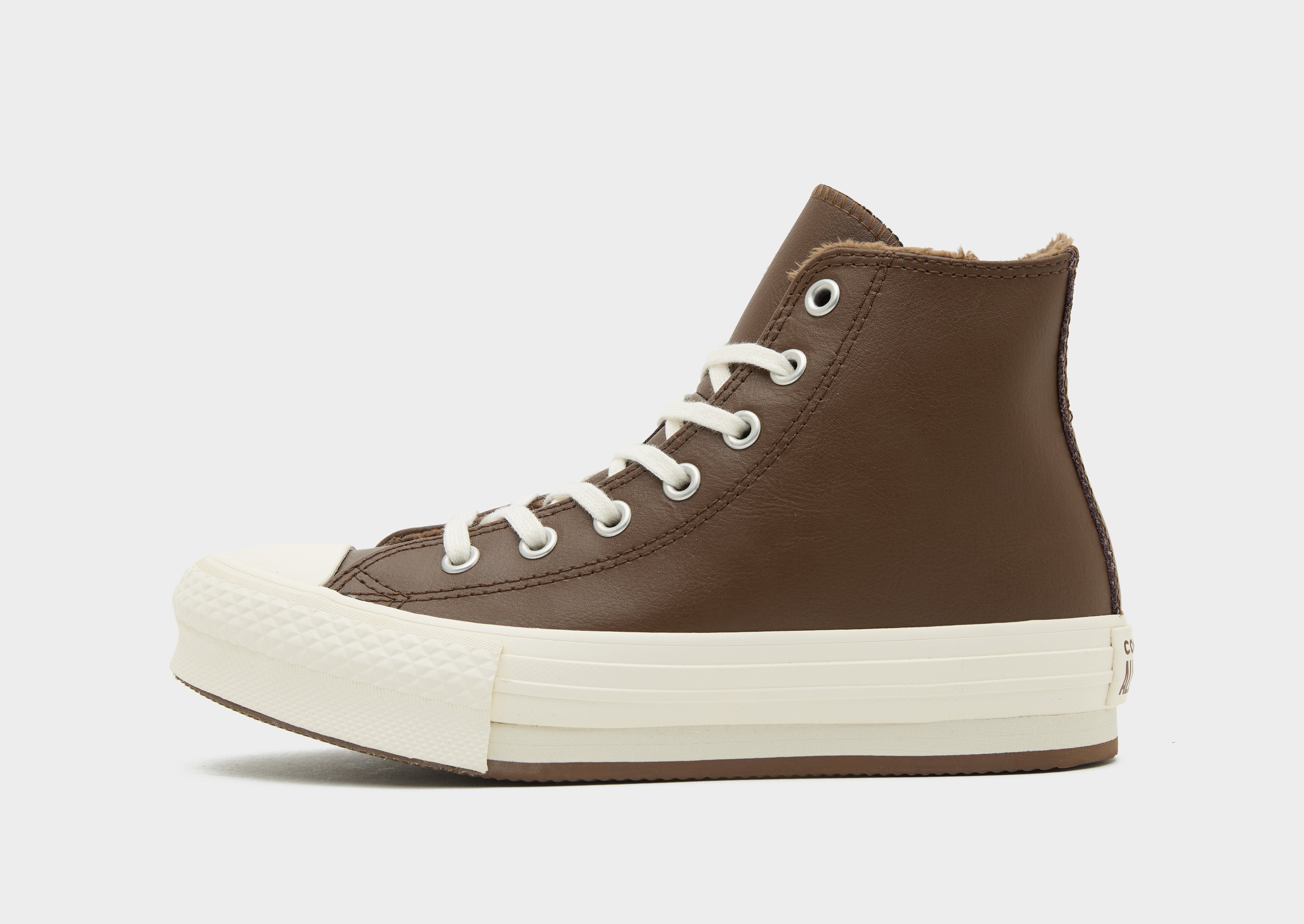 Brown Converse All Star Lift High Children - JD Sports Global