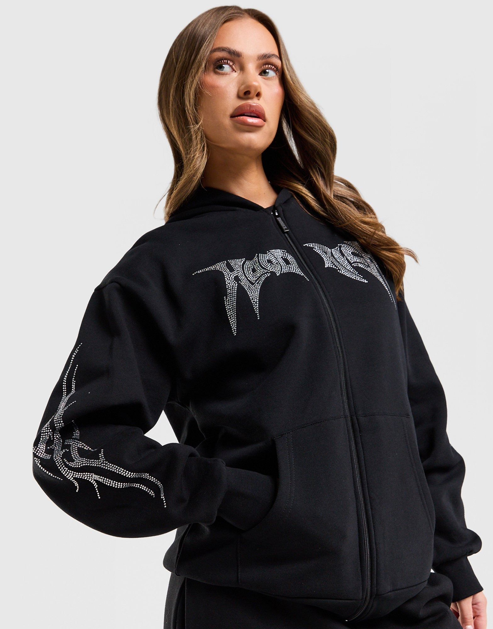 Sweat à Capuche Fille Marks And Spencer - Harry Potter - Noir - Taille 8-9 Ans