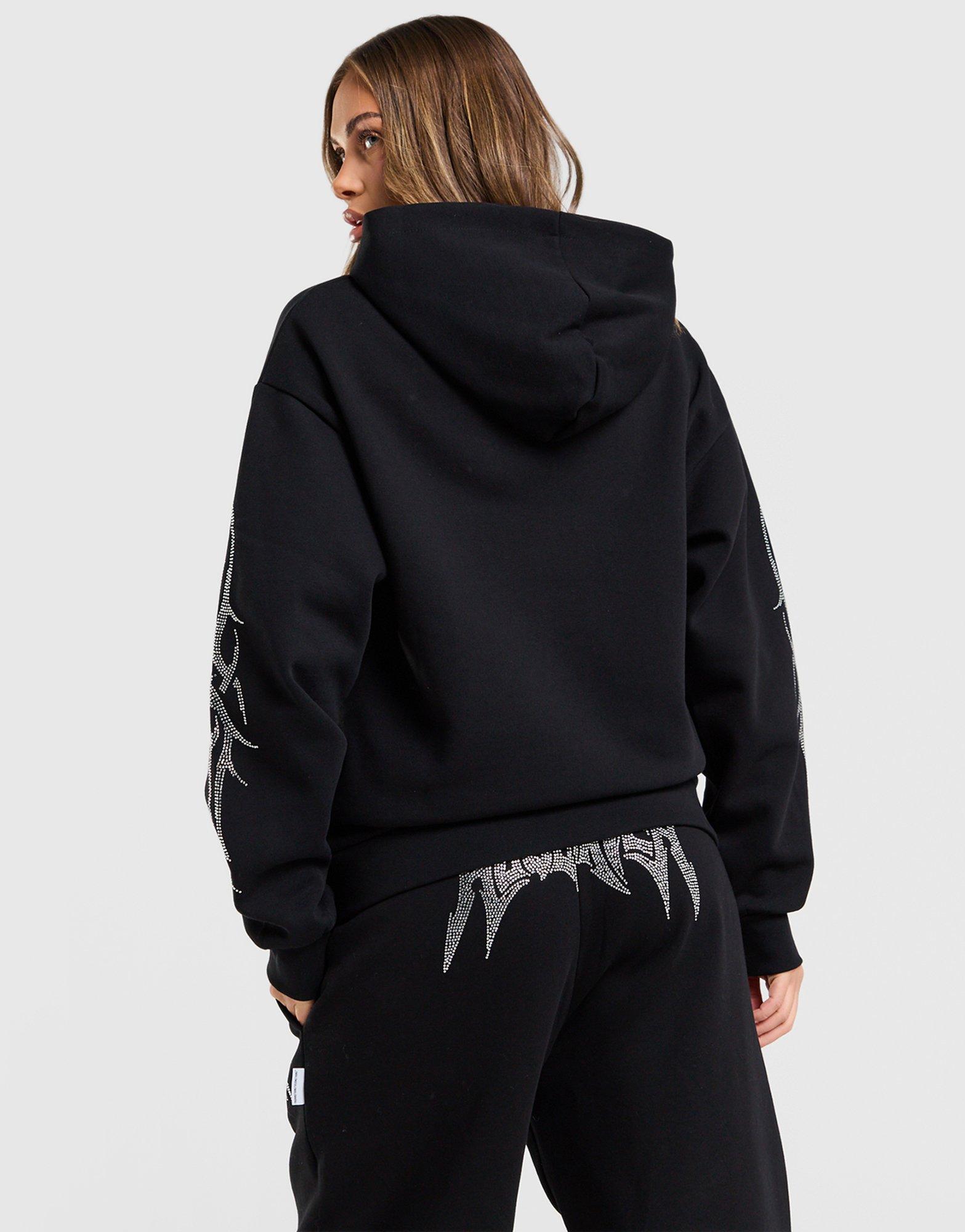 Hoodrich Quartz Diamante Full Zip Hoodie