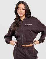 Hoodrich Felpa con Cappuccio Crop Poise