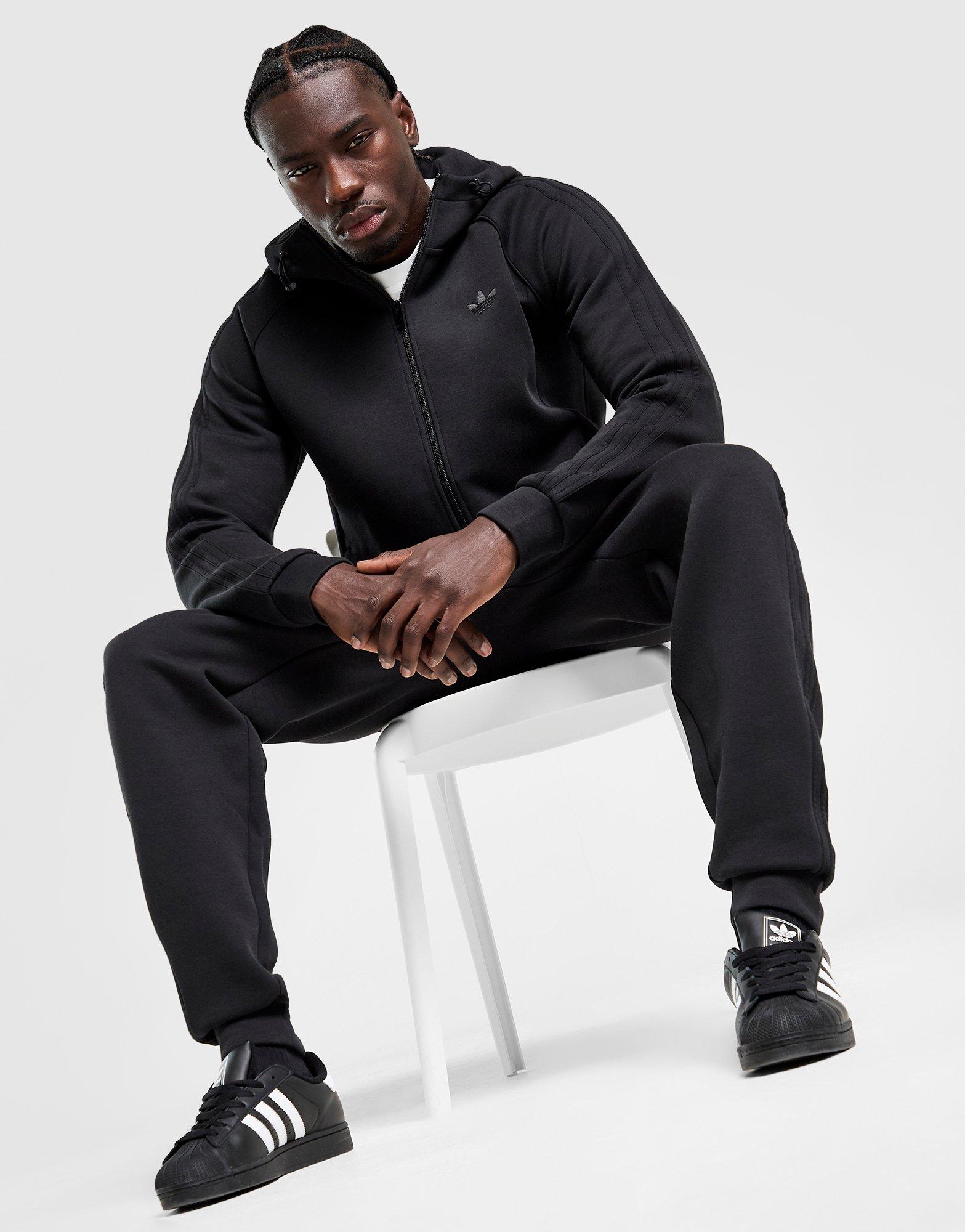 adidas Originals Felpa con Cappuccio Full Zip SST Spacer