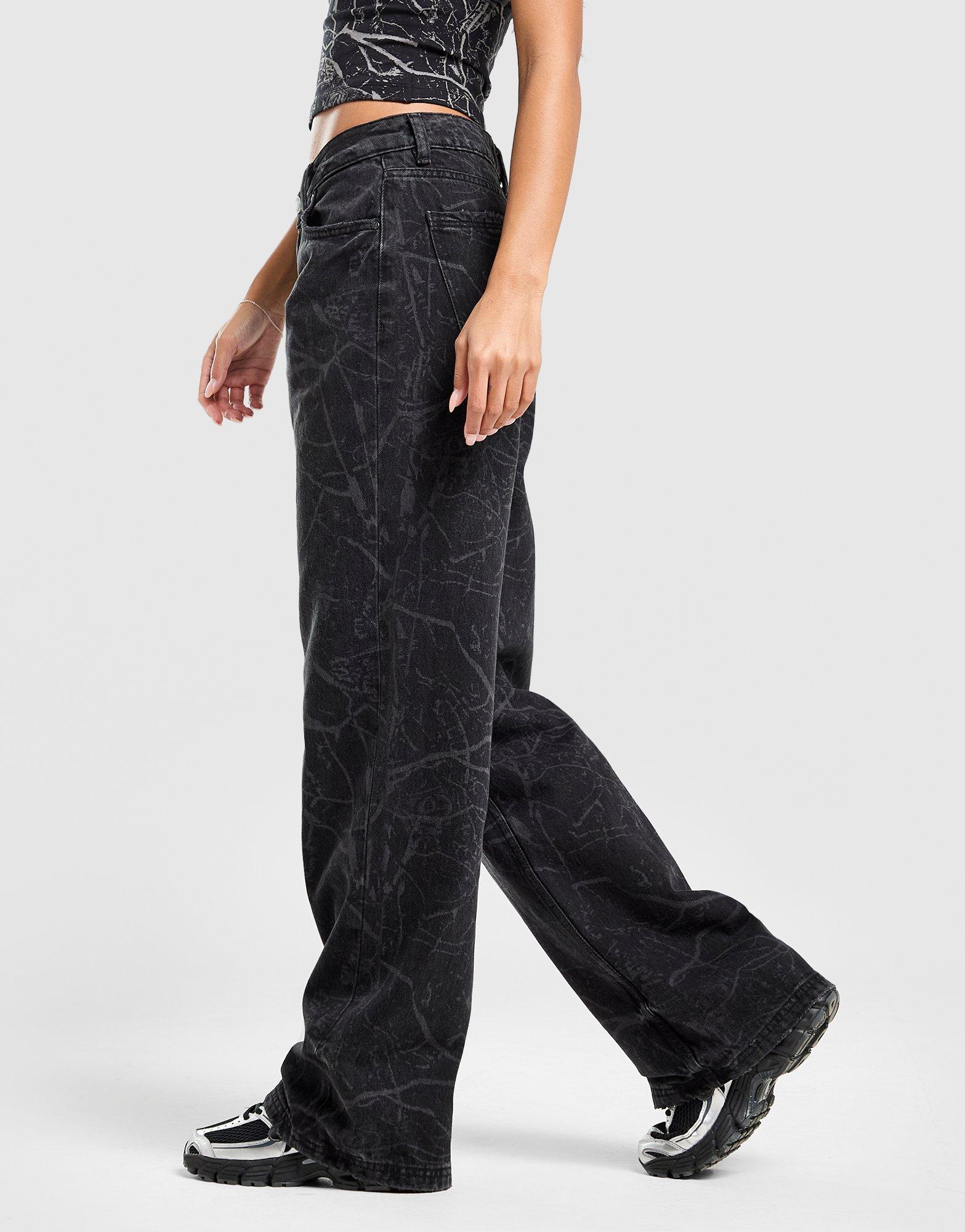 Hoodrich Nytrex Wide Jeans Damen