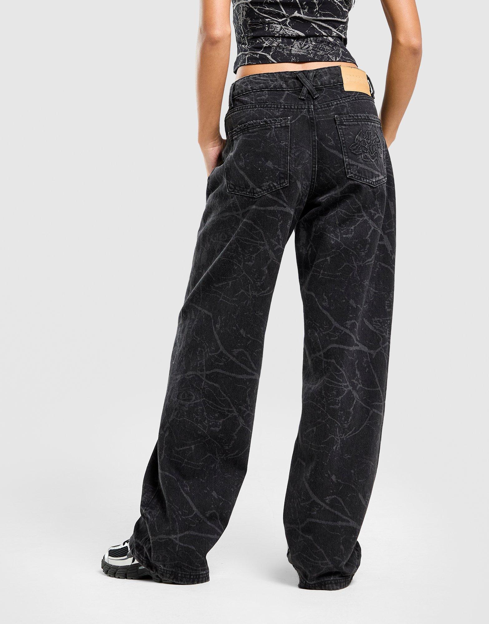 Hoodrich Nytrex Wide Jeans Damen