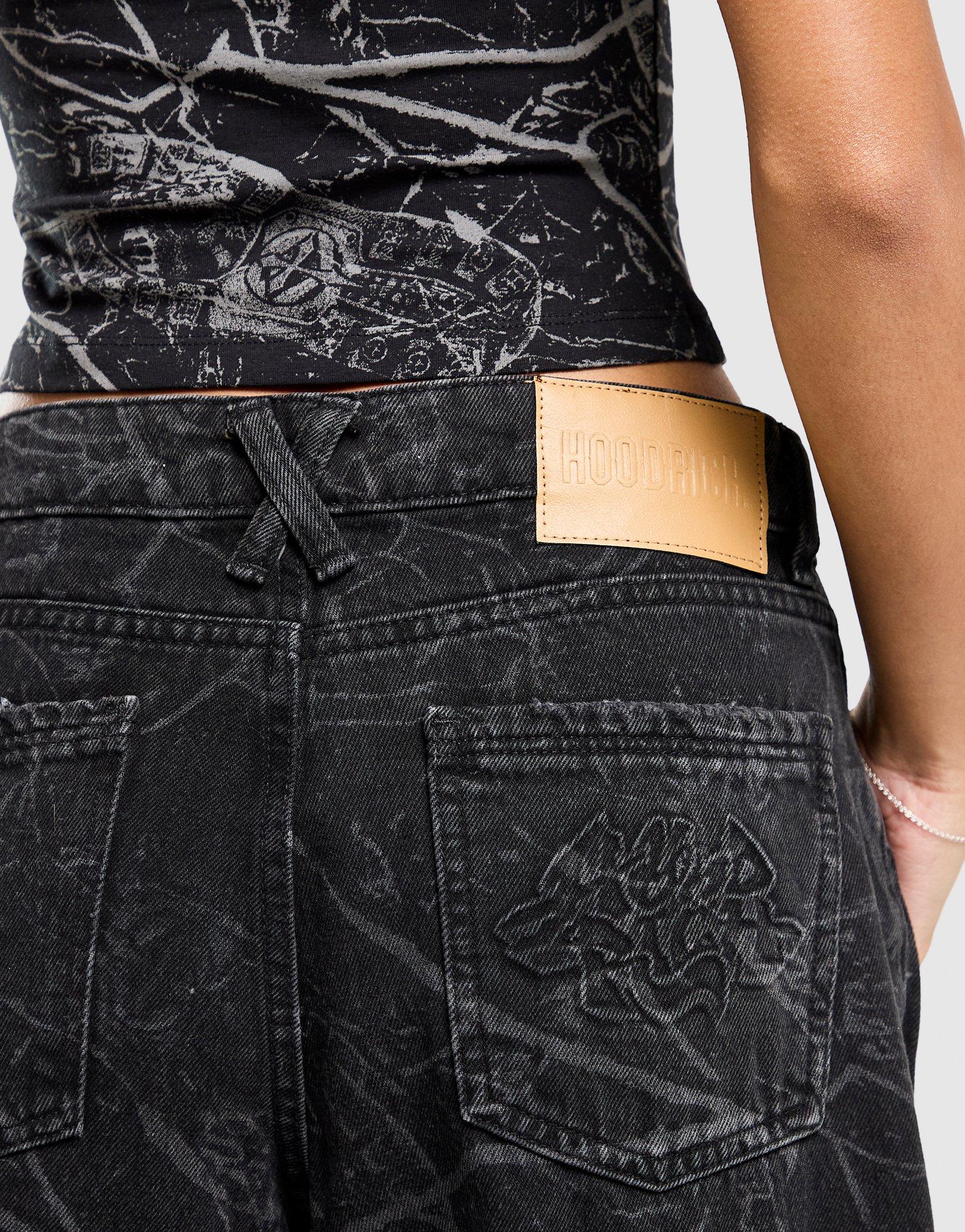 Hoodrich Nytrex Wide Jeans Damen