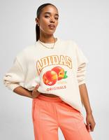 adidas Originals Peach Graphic Crew Felpa