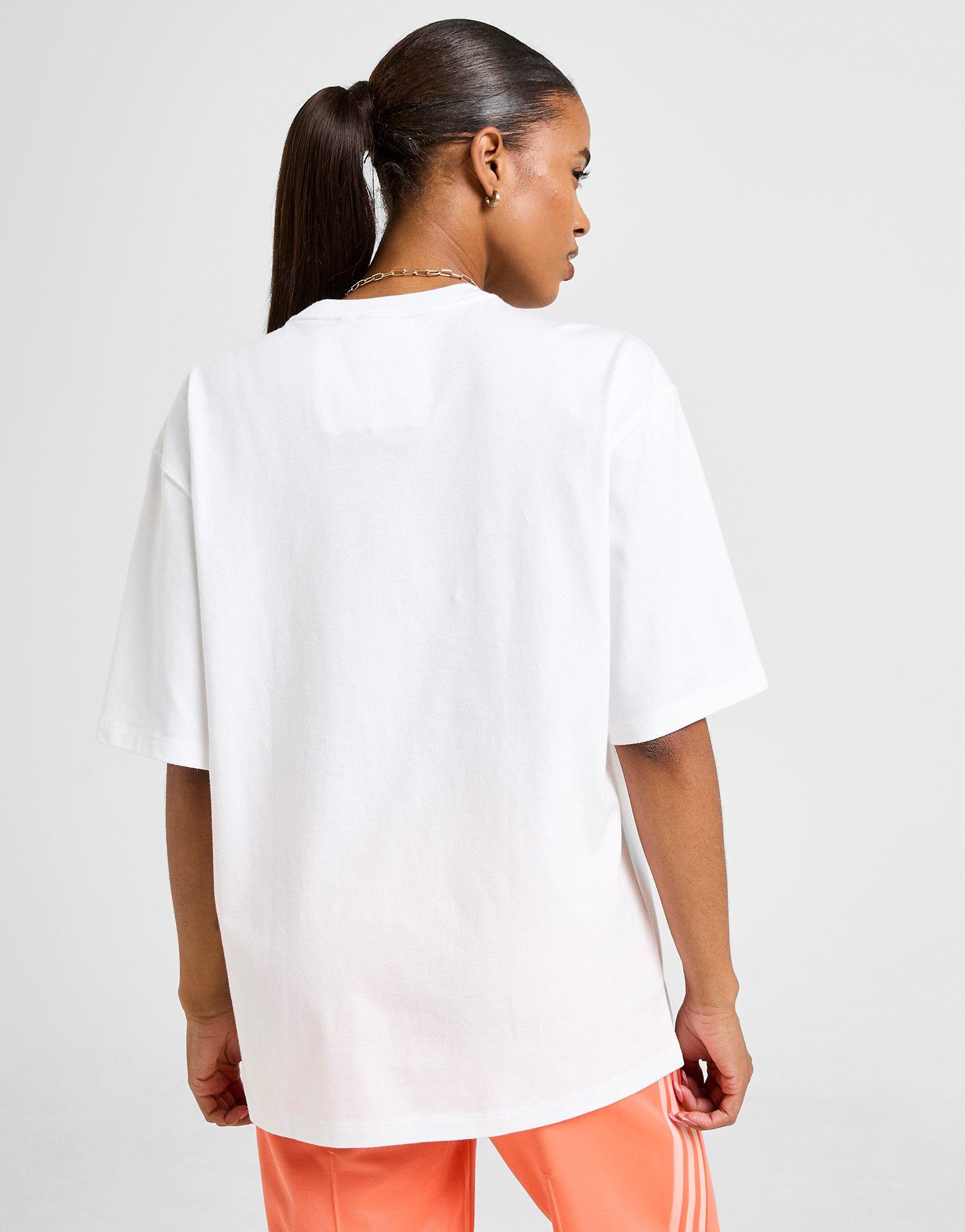 adidas Originals Peach Graphic Boyfriend T-Shirt