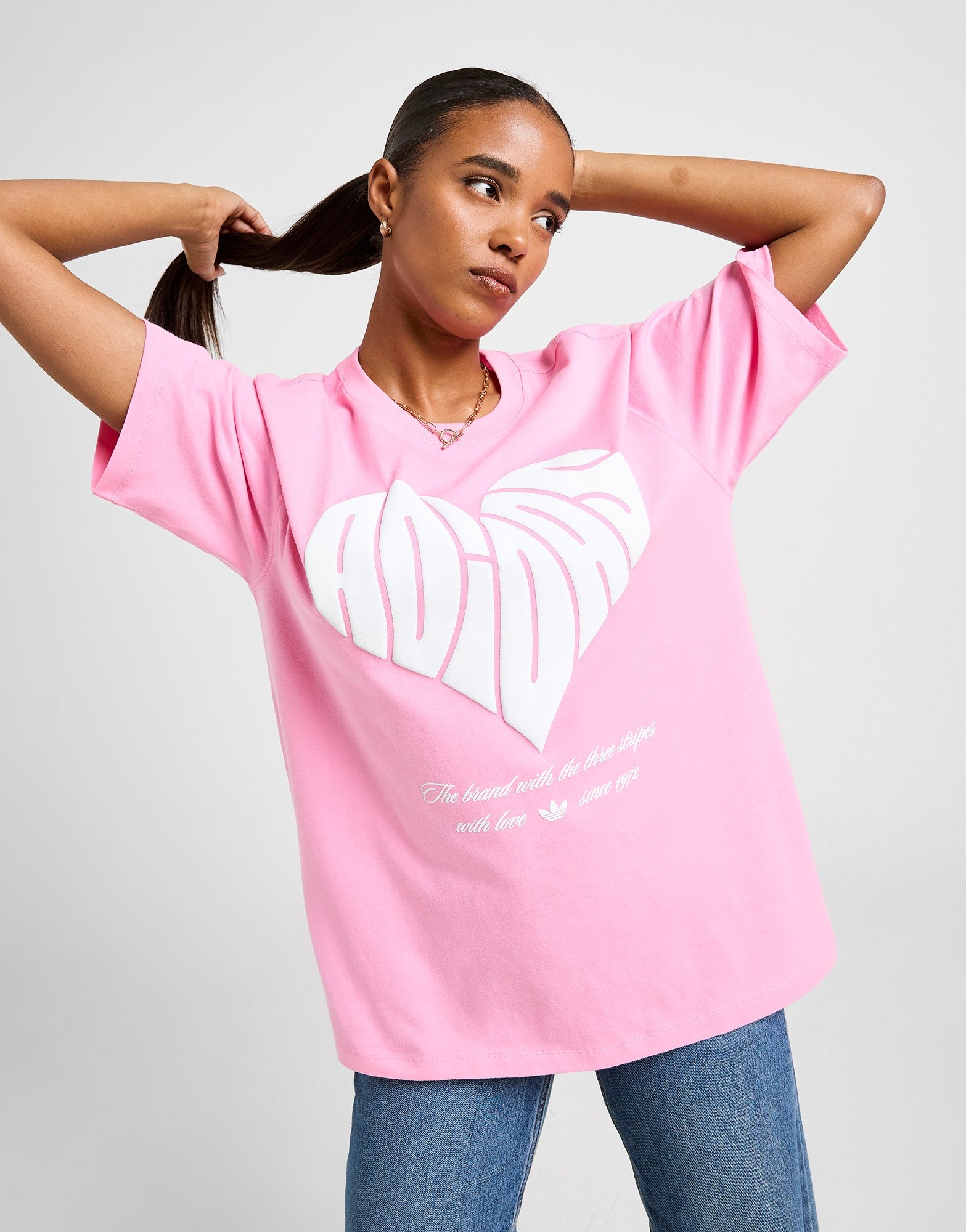 THEREDTHREAD S heart fit tops White トップス theredthread s open