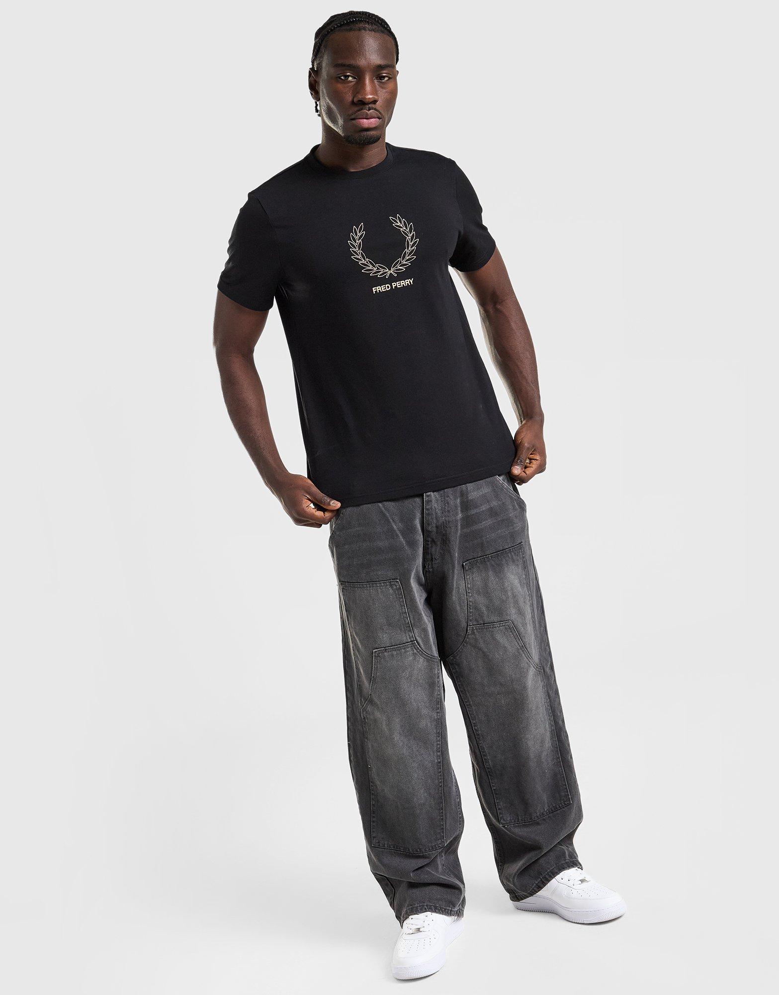 Fred Perry Outline Laurel Wreath T-Shirt