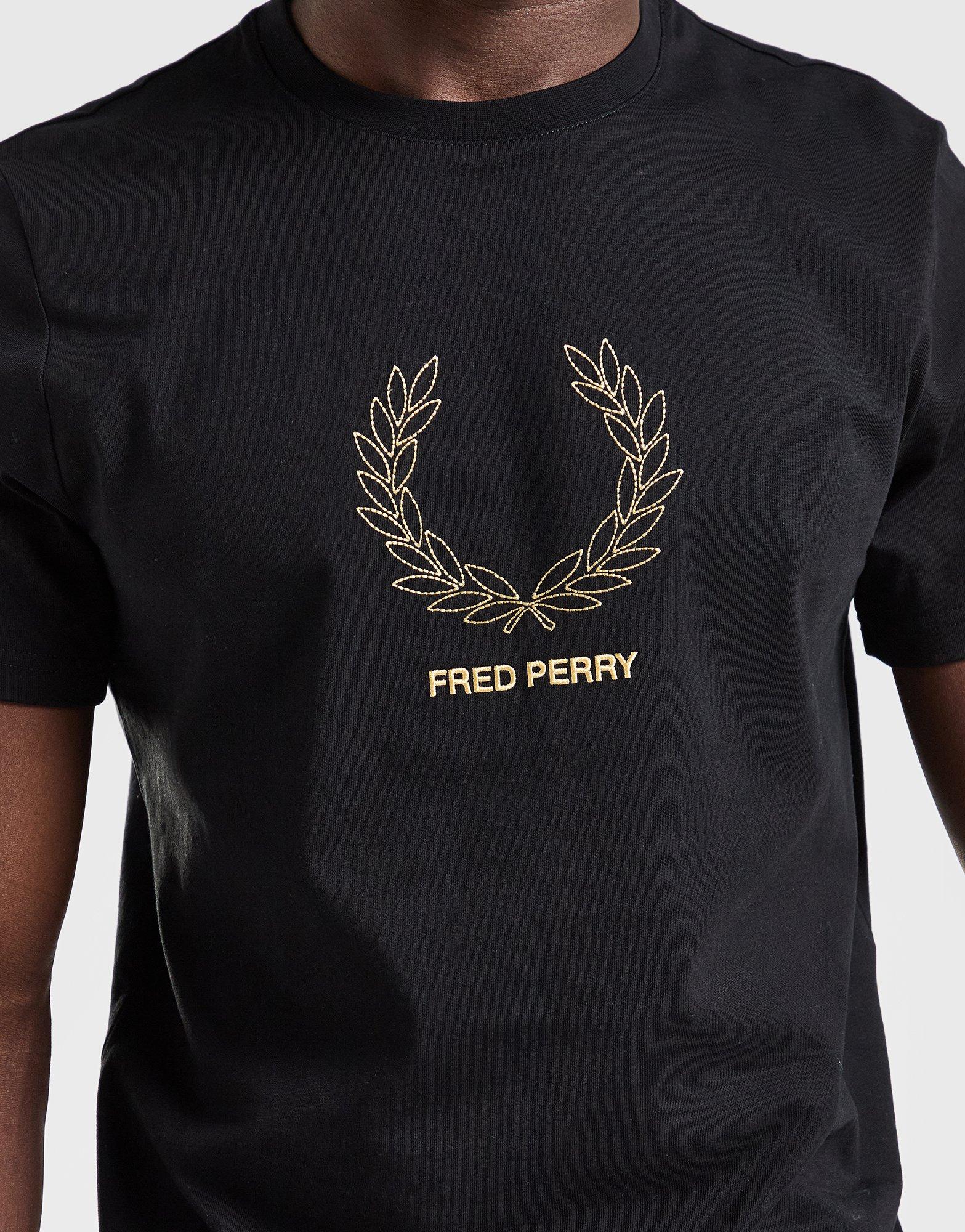 Fred Perry Outline Laurel Wreath T-Shirt