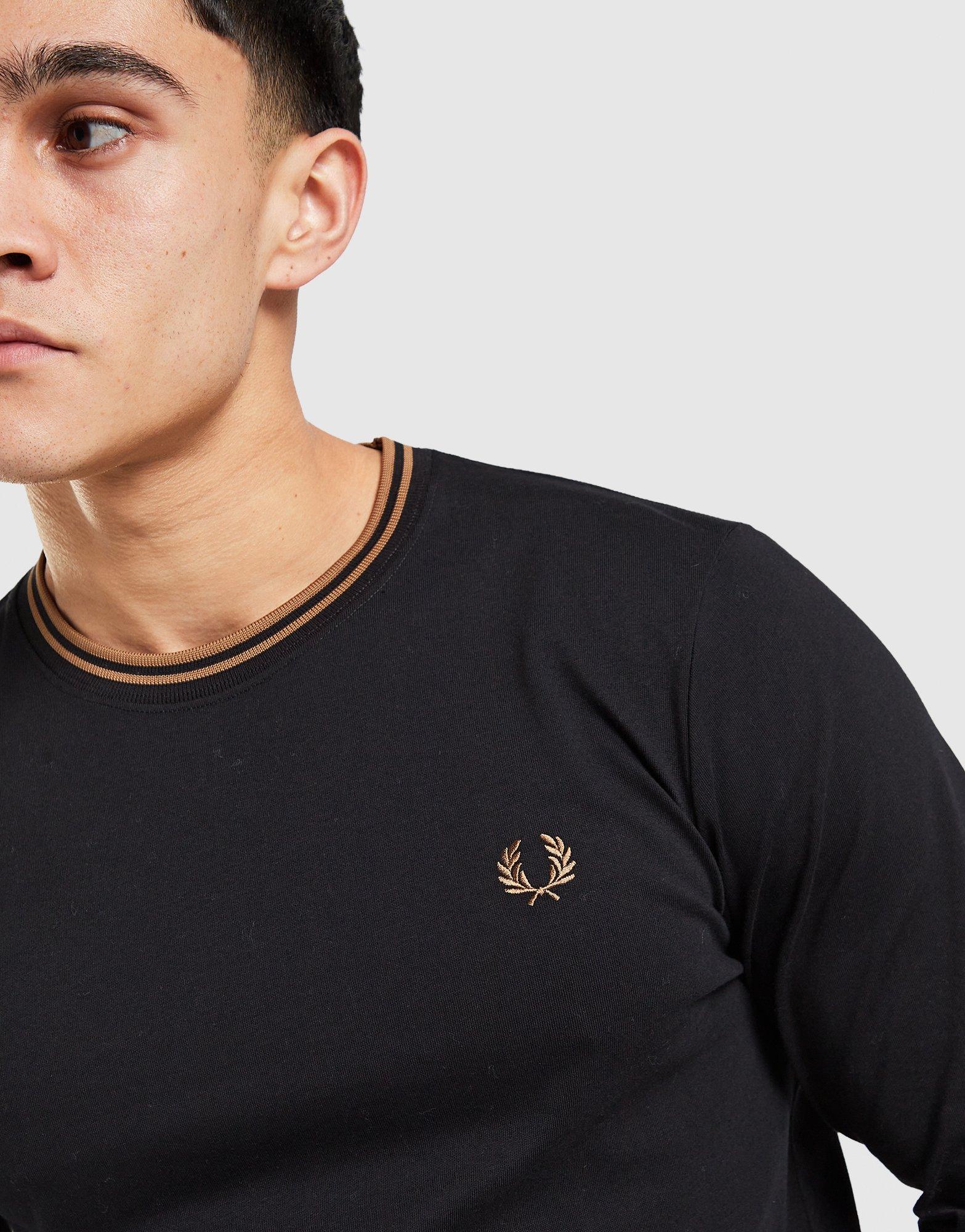 Fred Perry Twin Tipped Long Sleeve T-Shirt