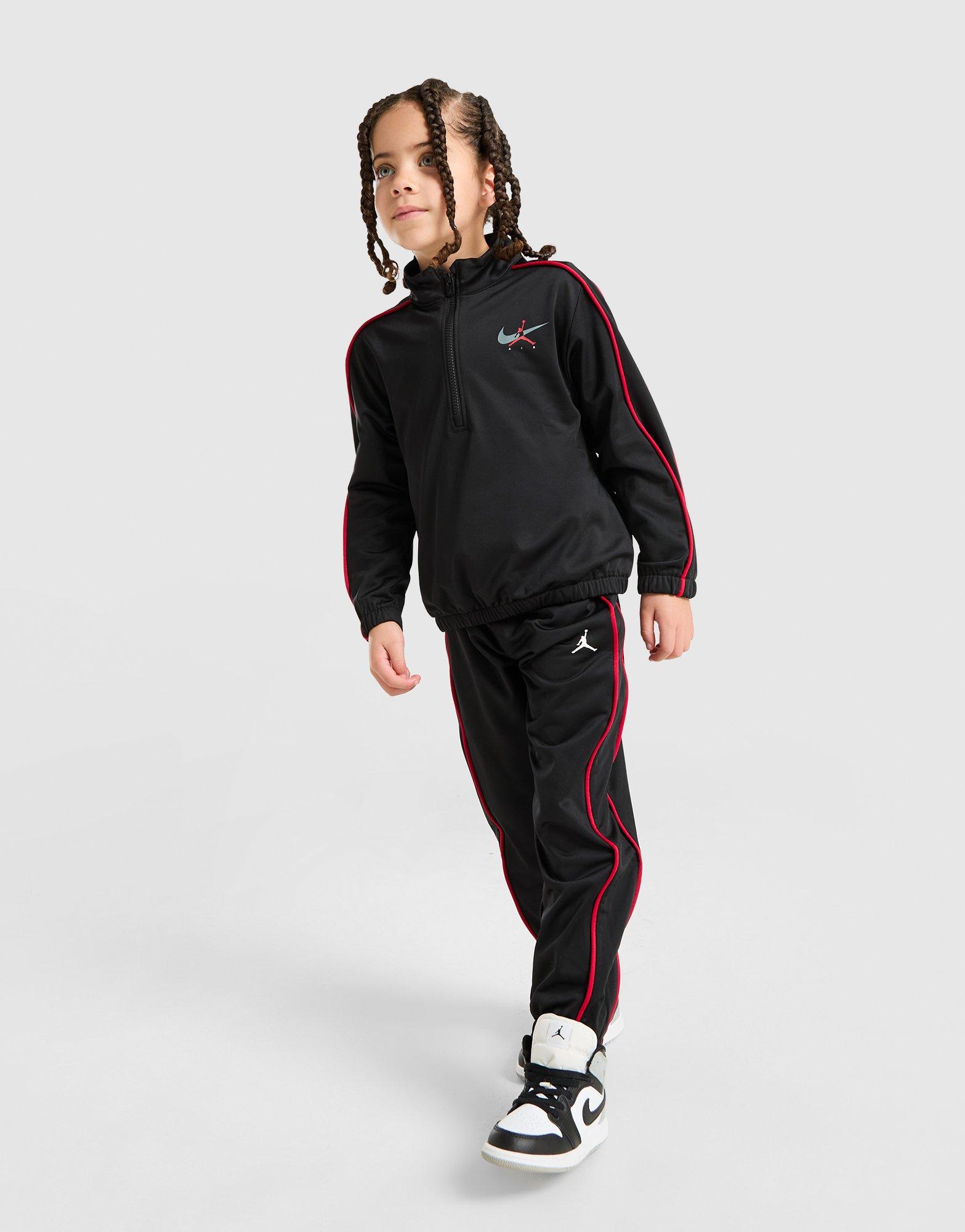 Jordan Poly 1/4 Zip Tracksuit Children