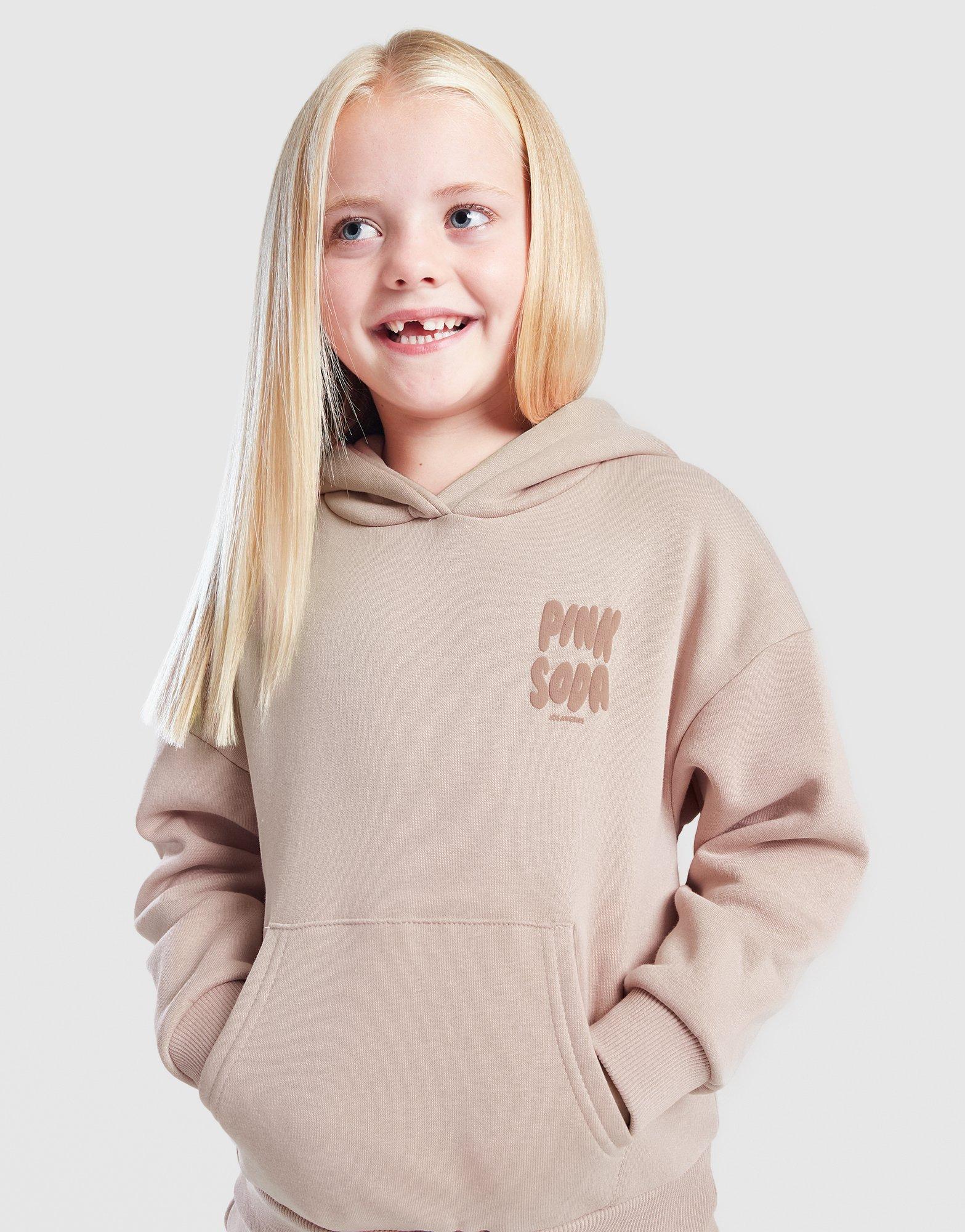 Pink Soda Sport Girls' Mix Hoodie Tracksuit Children