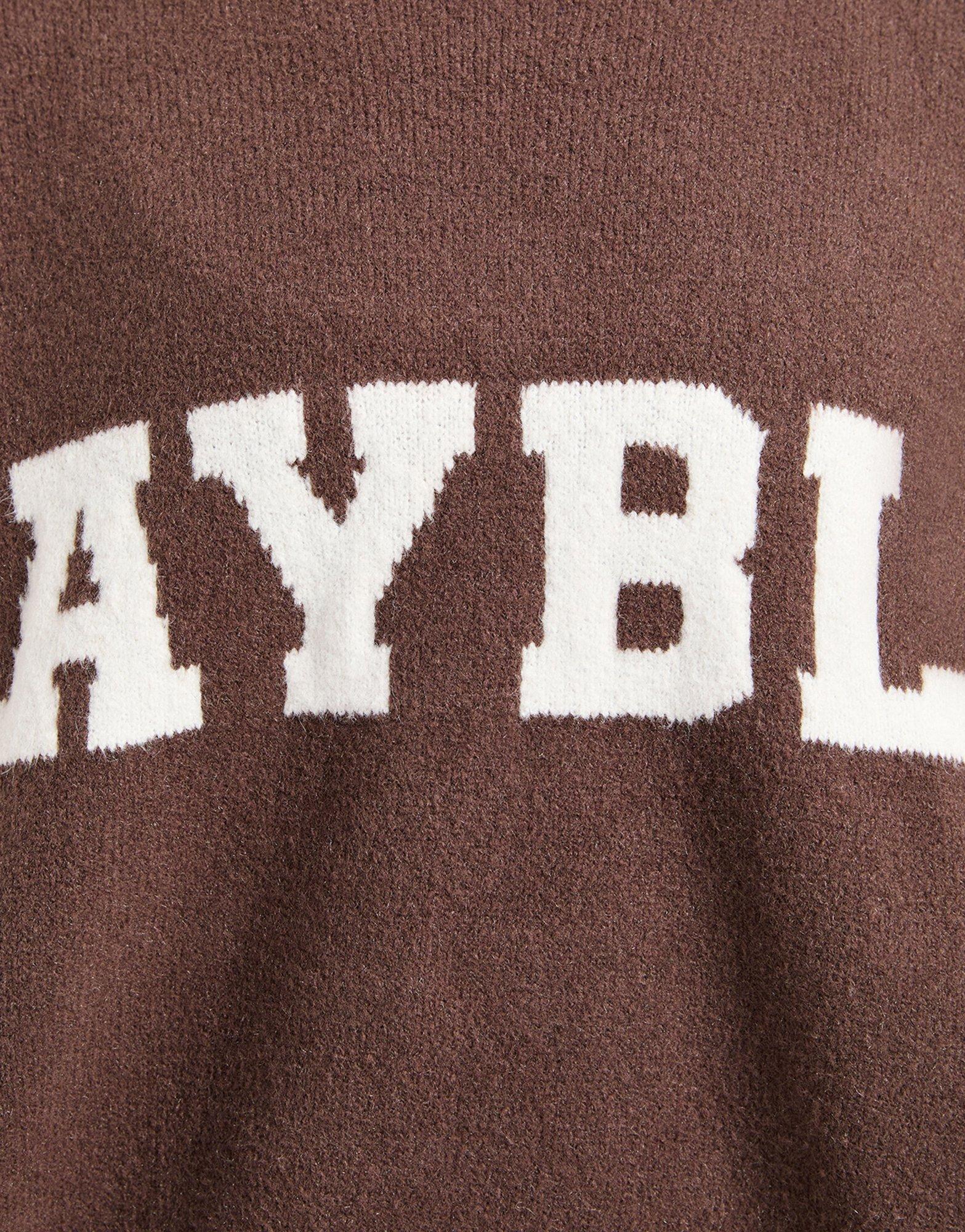 AYBL Varsity Knitted Crew Sweatshirt