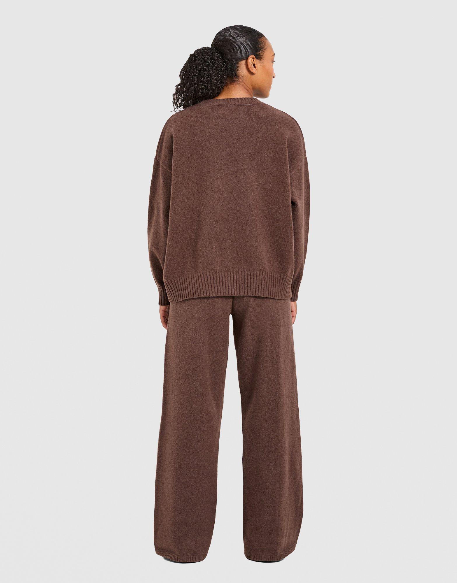 AYBL Varsity Knitted Wide Joggers