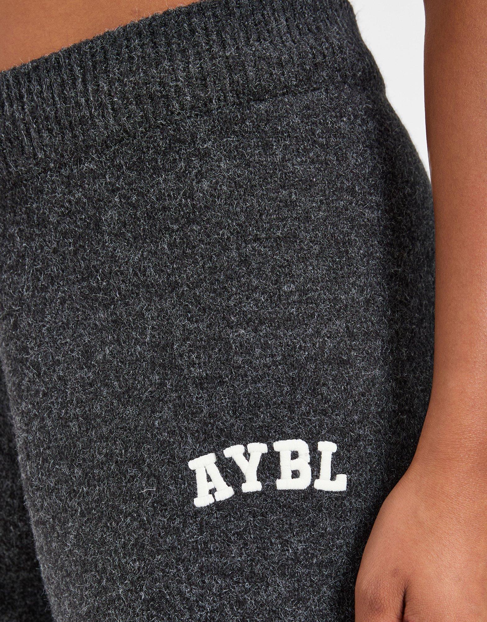 AYBL Varsity Knitted Wide Joggers