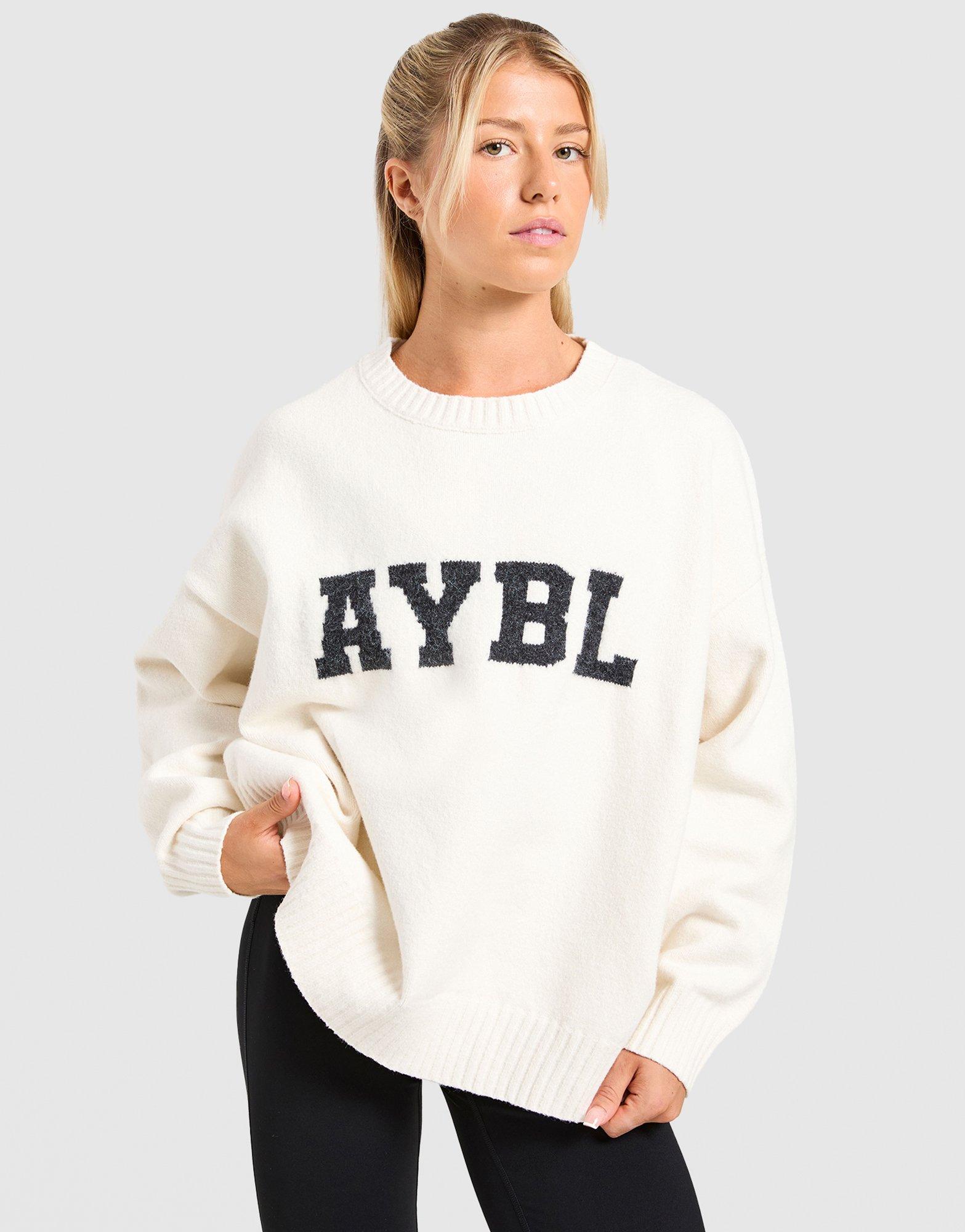 AYBL Varisty Knitted Crew Sweatshirt