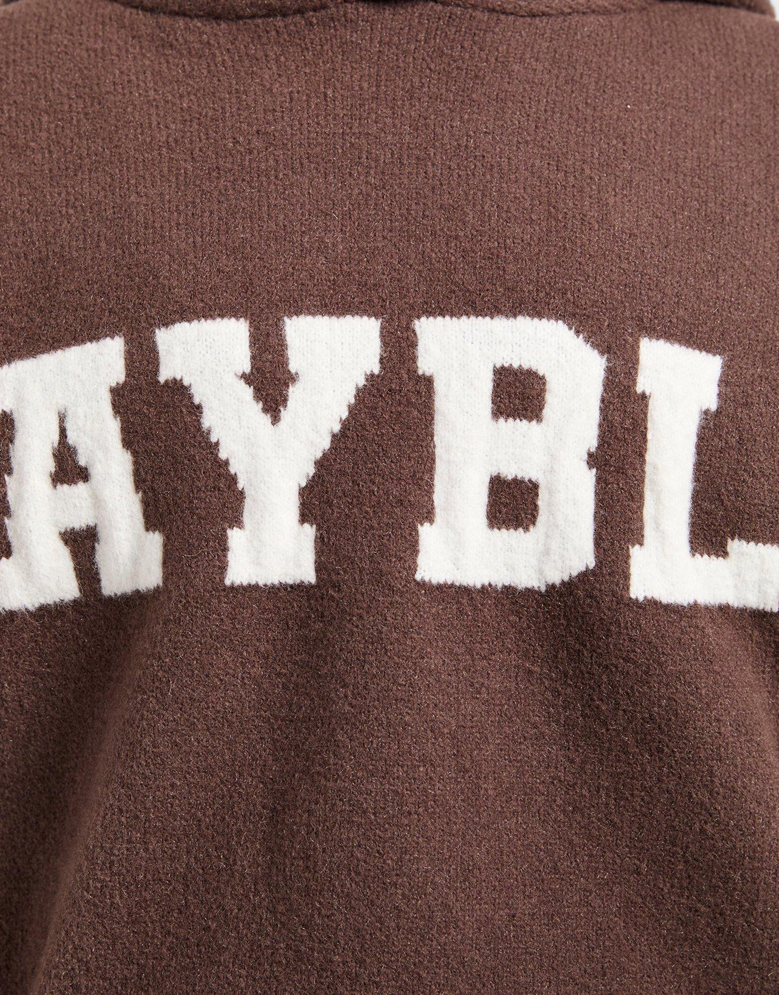 AYBL Varsity Knitted Overhead Hoodie
