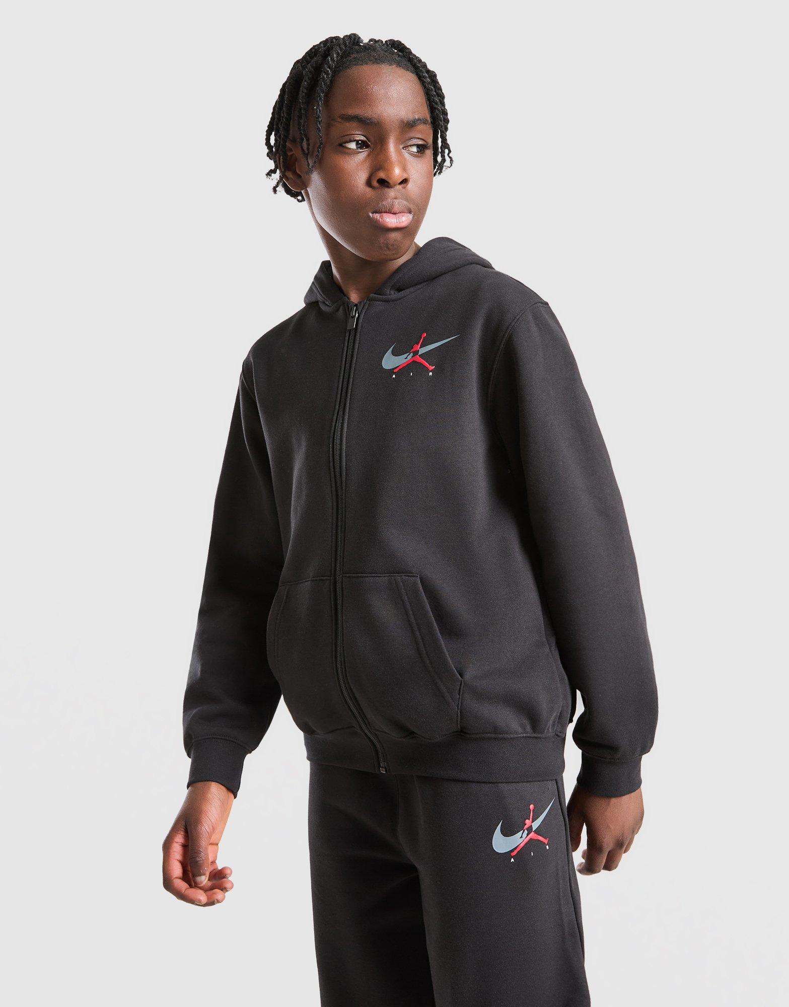 Jordan Felpa con Cappuccio Full Zip Fleece Arch Junior