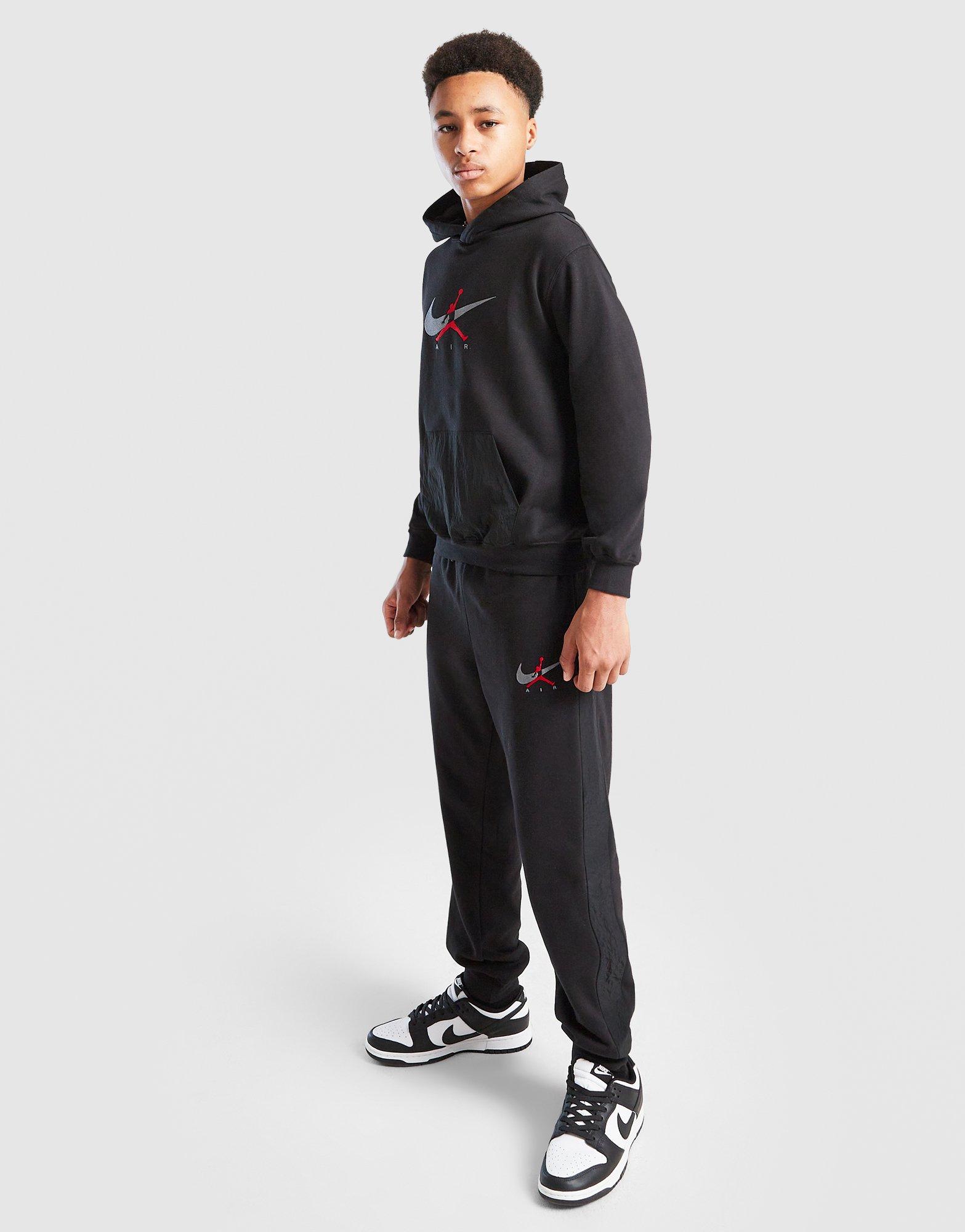 Jordan Fleece Ripstop Overhead Tracksuit Junior