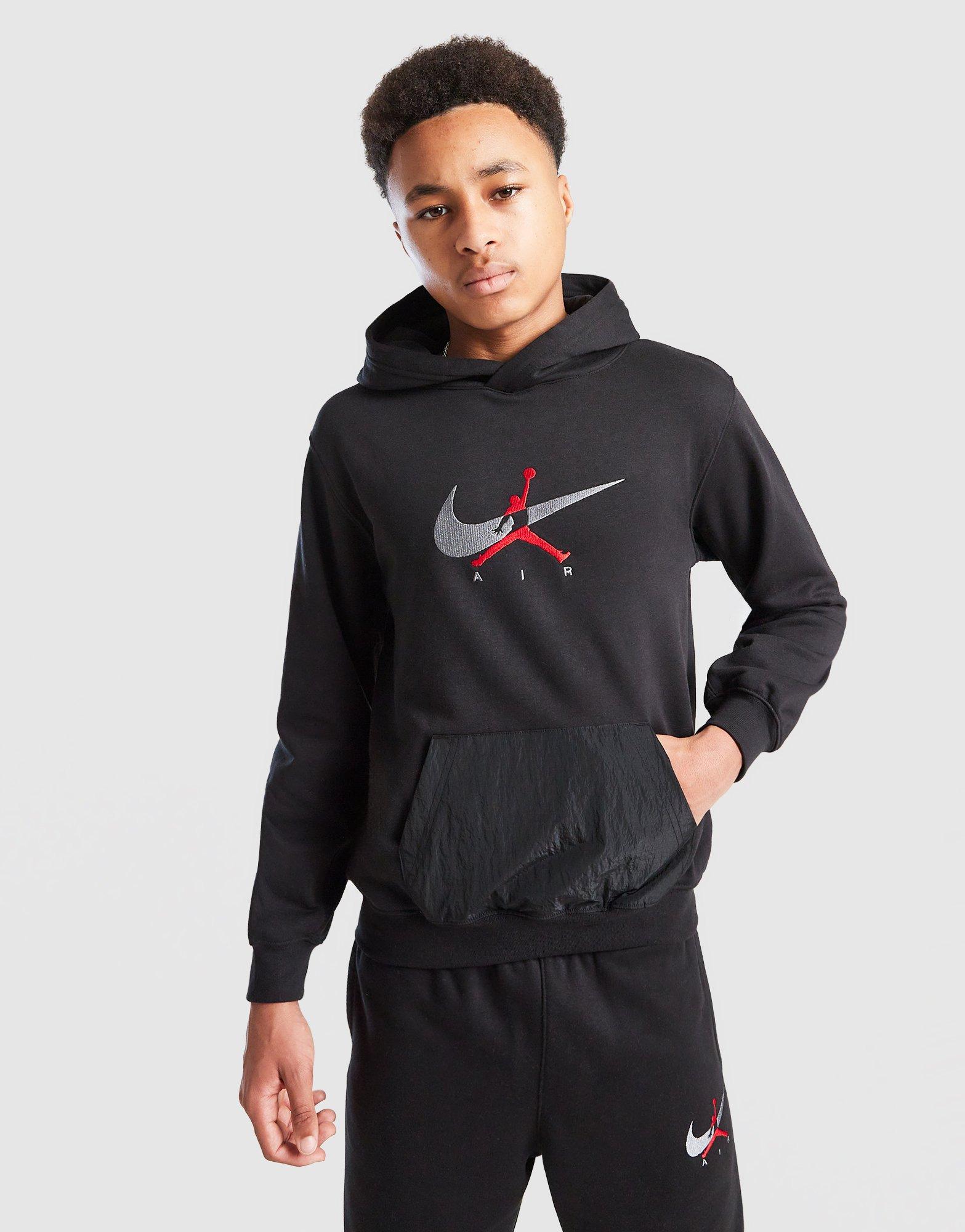 Jordan Fleece Ripstop Overhead Tracksuit Junior