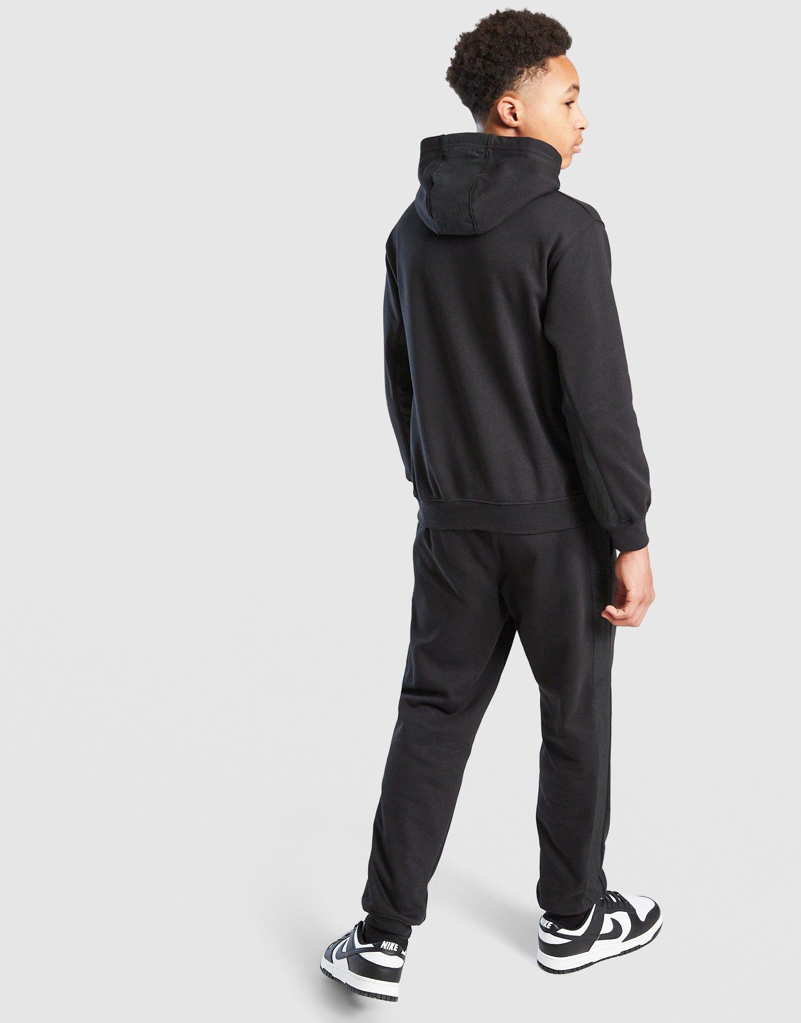 Jordan Fleece Ripstop Overhead Tracksuit Junior