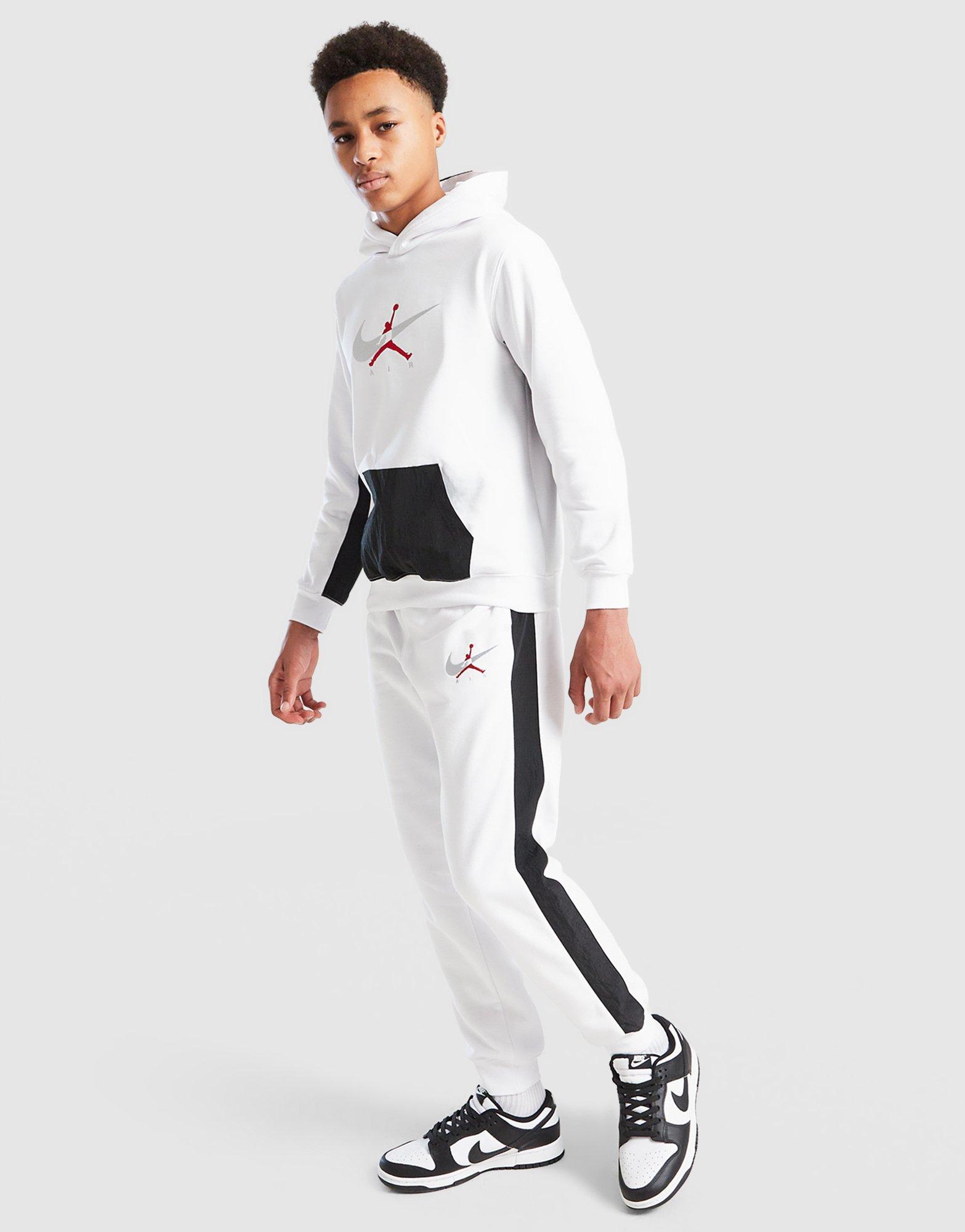 Jordan Fleece Ripstop Overhead Tracksuit Junior