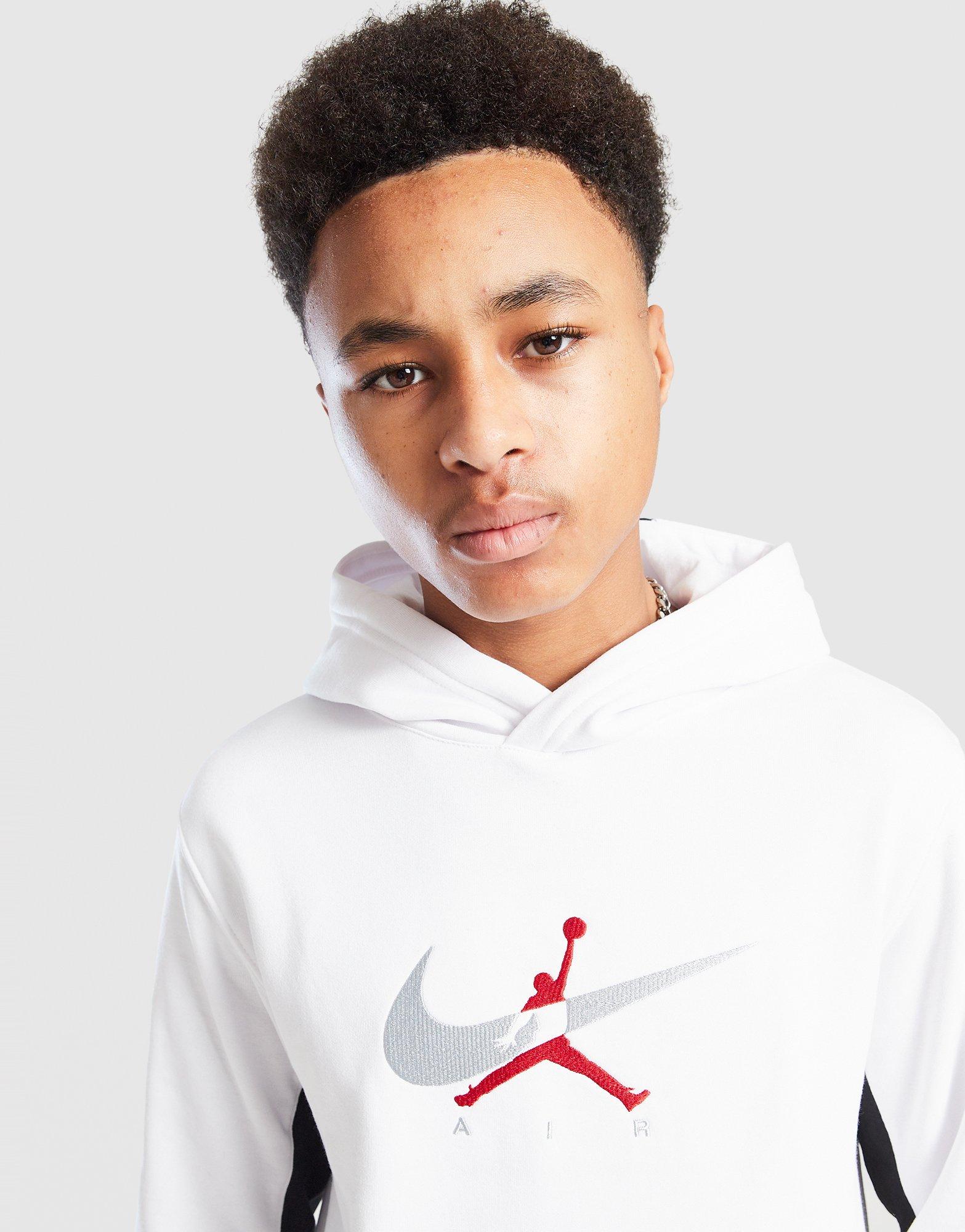 Jordan Fleece Ripstop Overhead Tracksuit Junior