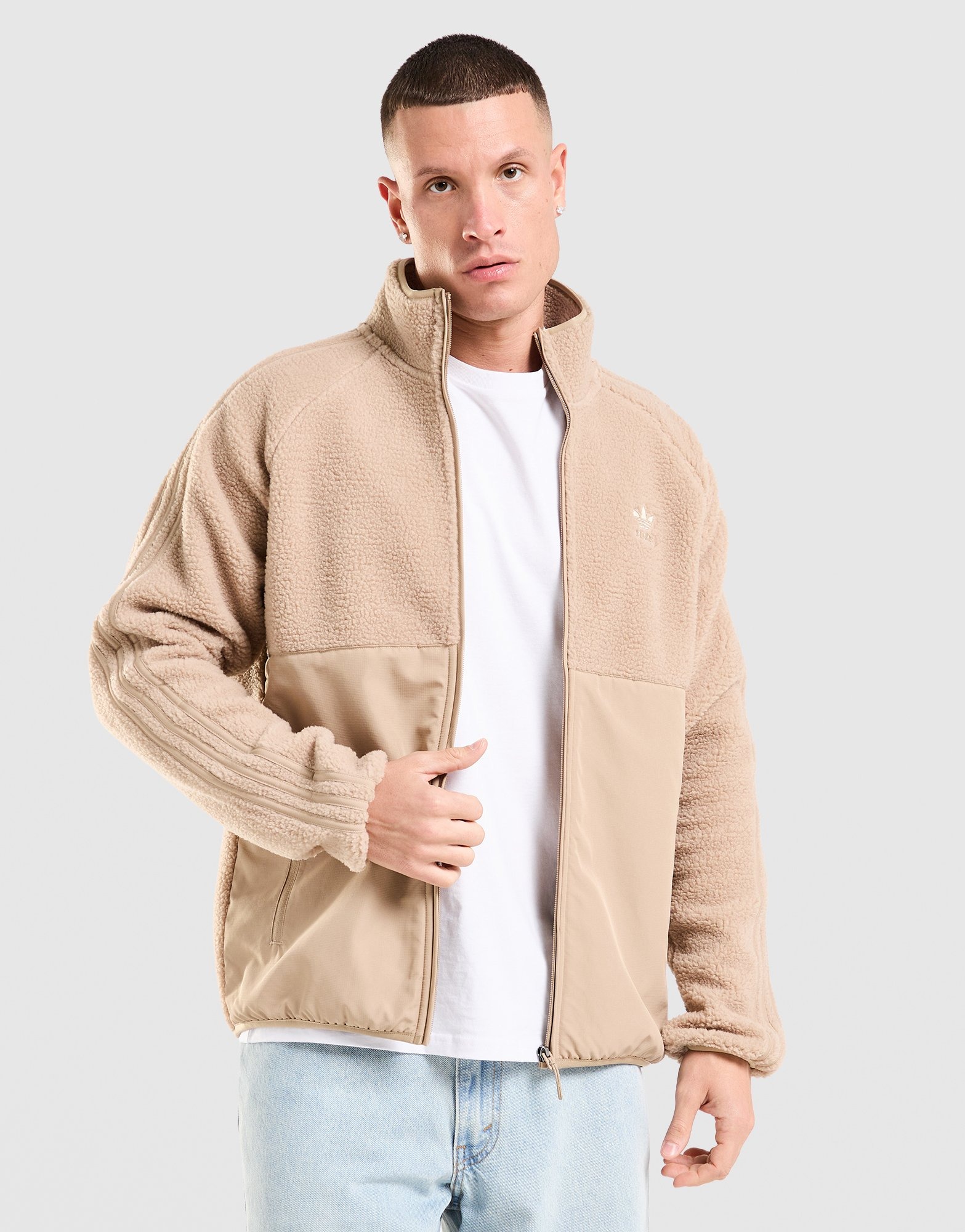 A7 SHERPA プルオーバー XLサイズ Brown adidas Originals Sherpa Full Zip Fleece | JD Sports UK
