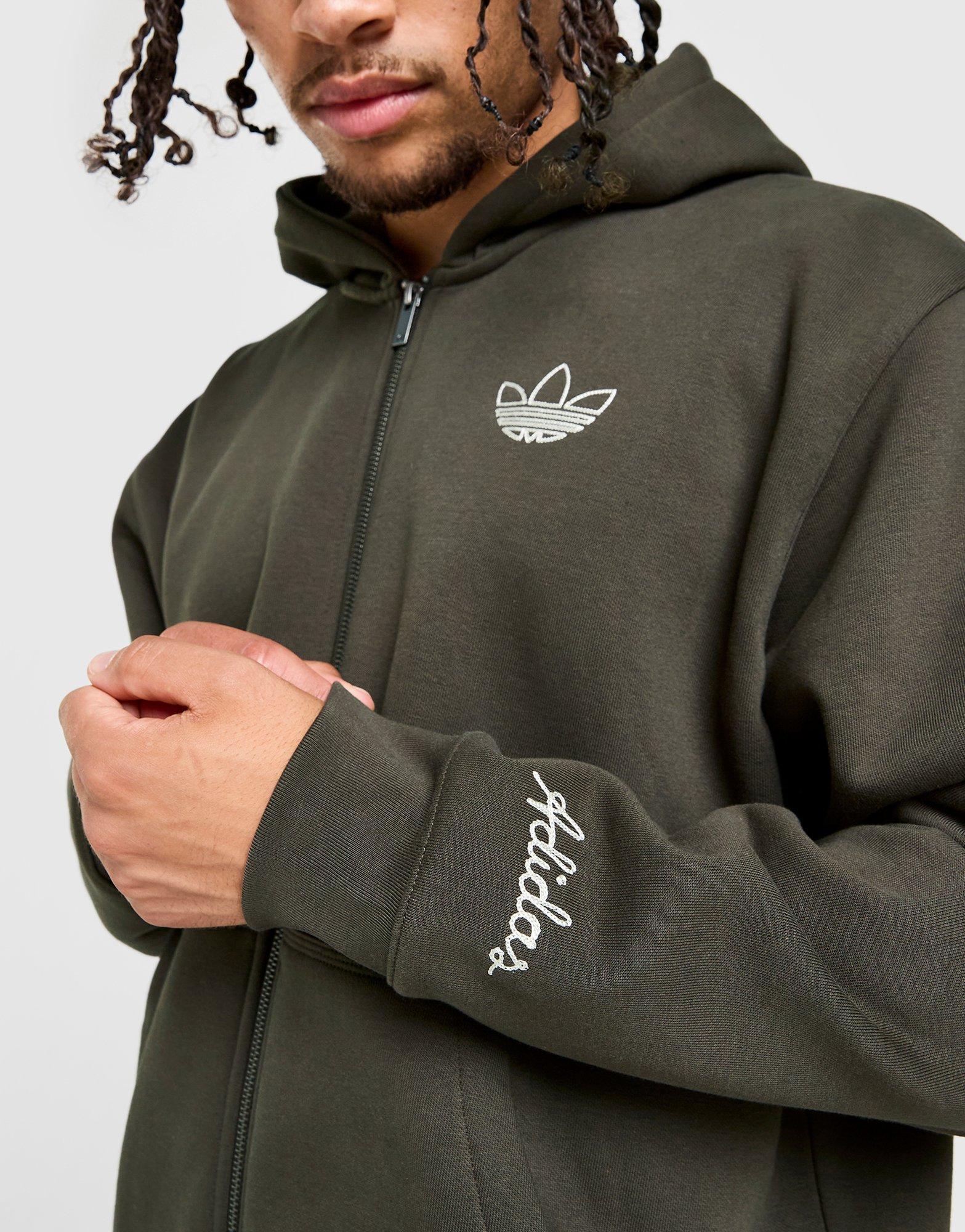 adidas Originals Chain Stitch Full Zip Hoodie