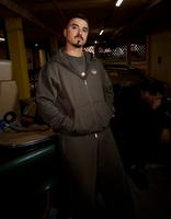 adidas Originals Felpa con Cappuccio Full Zip Chain Stitch