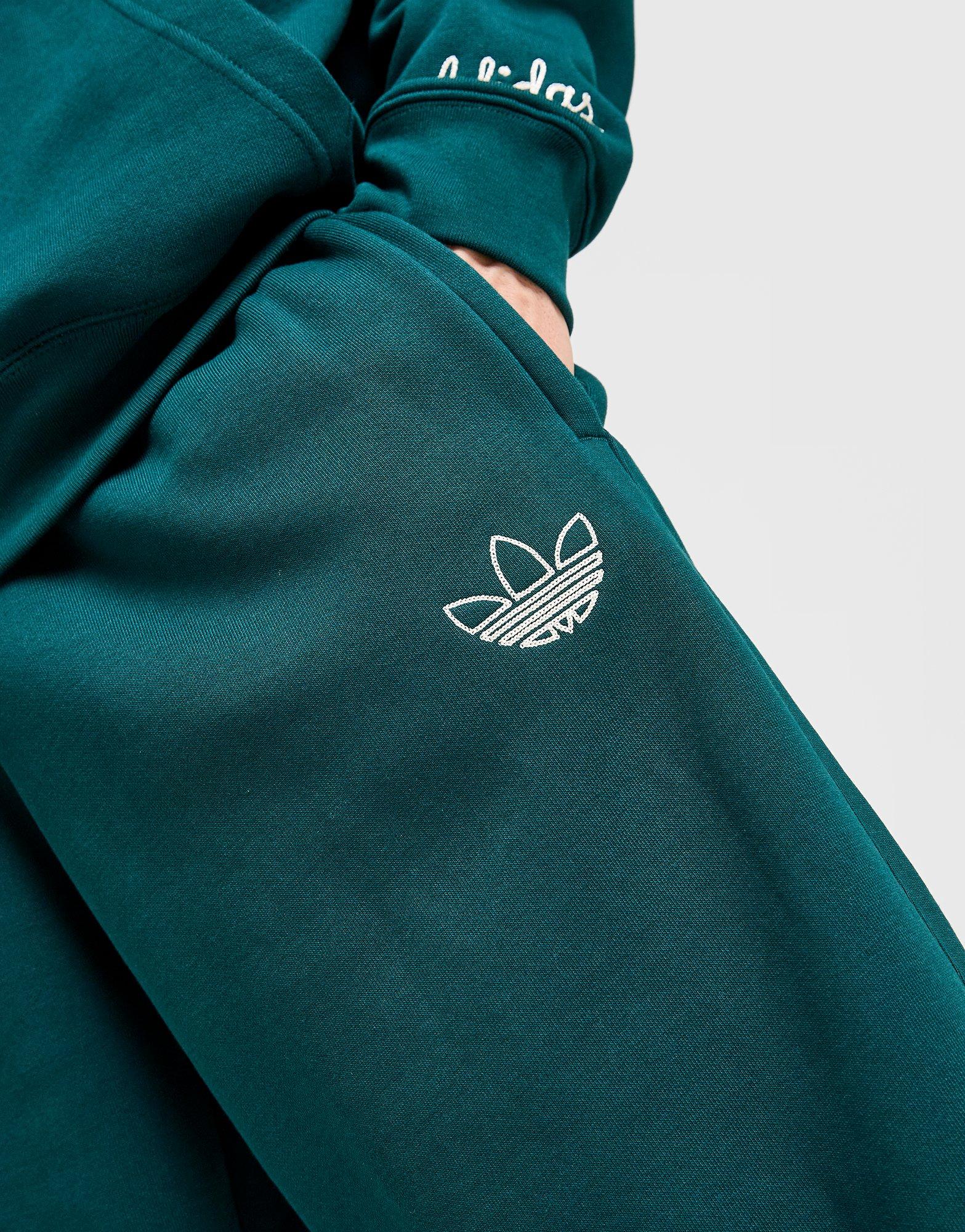 adidas Originals Chain Stitch Open Hem Joggers