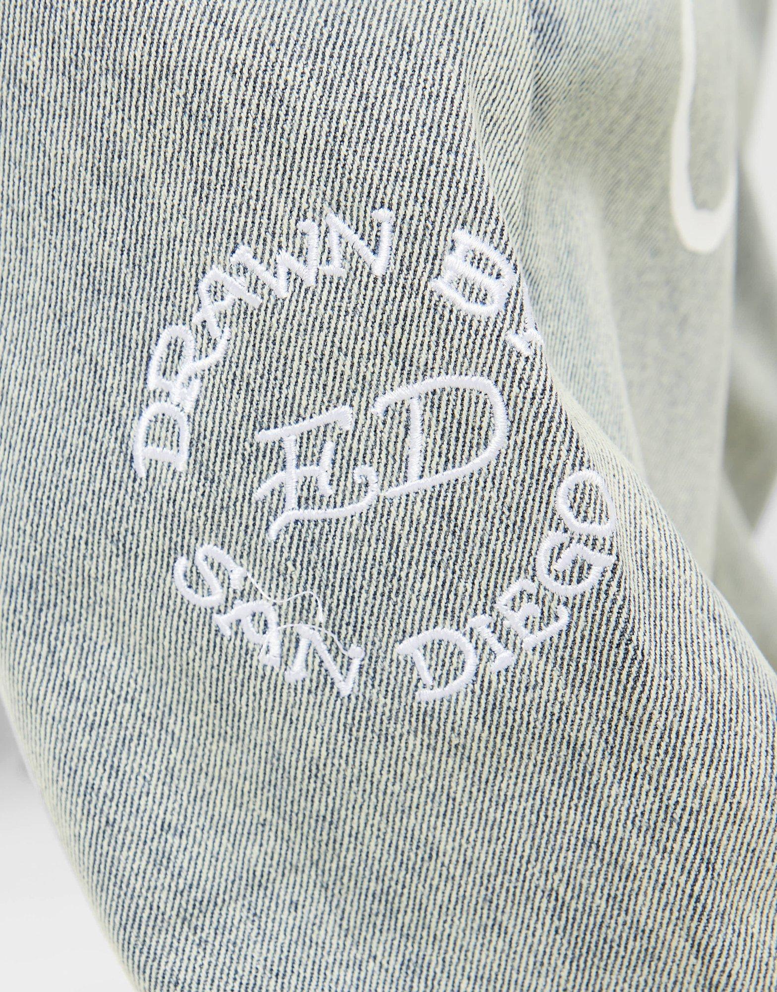 Ed Hardy Jean Flaming Skull Relaxed