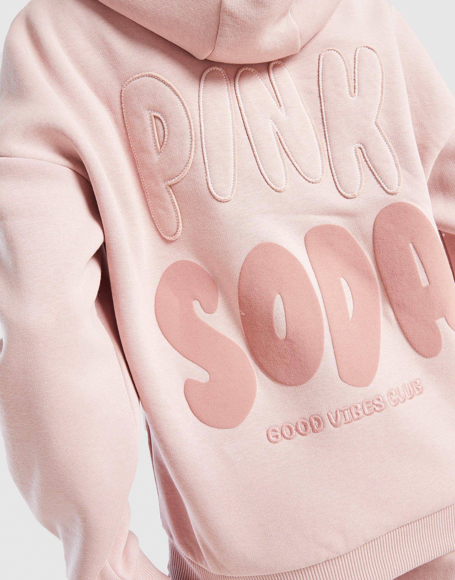 Pink Soda Sport Girls' Mix Overhead Hoodie Junior