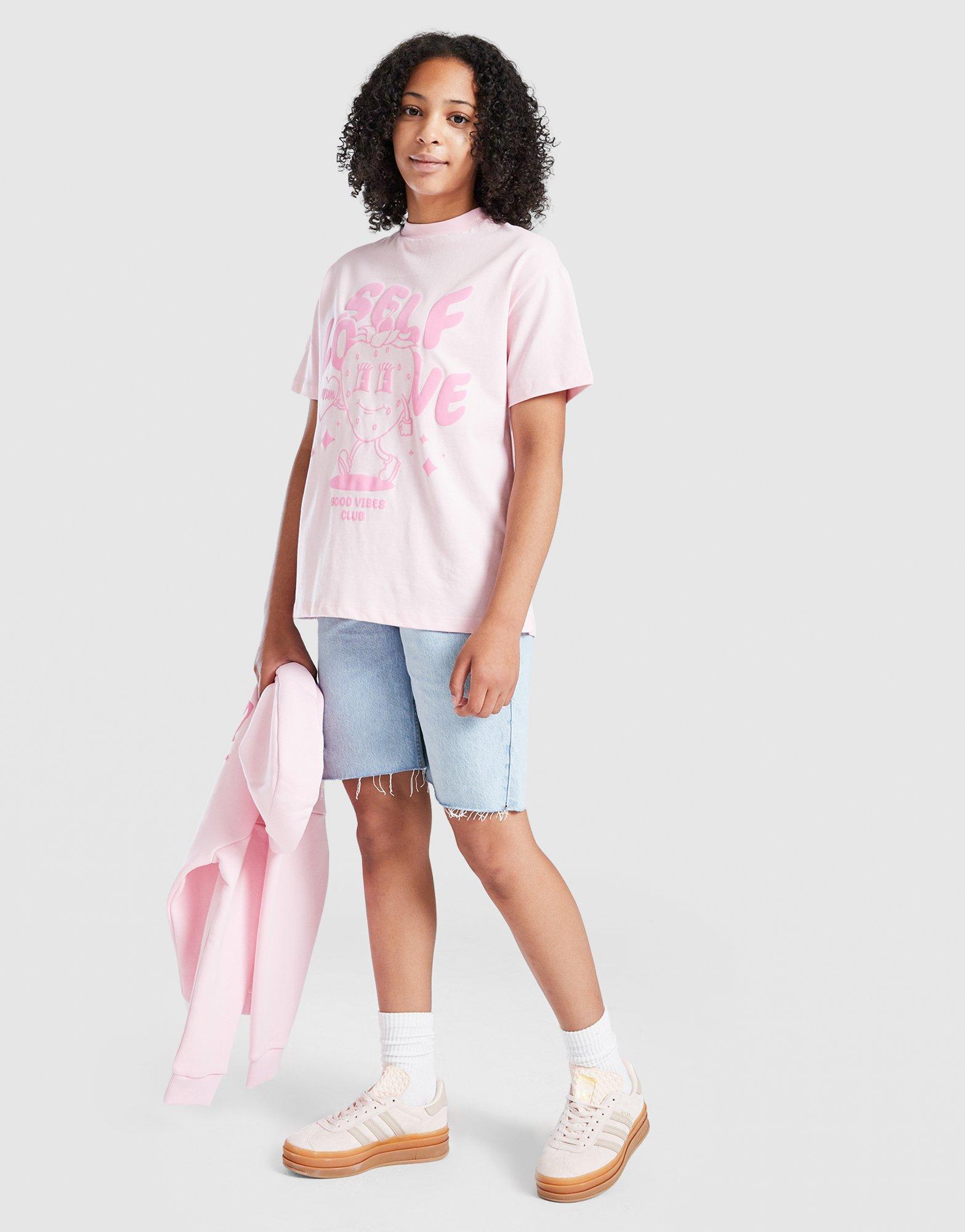 Pink Soda Sport Girls' Strawberry T-Shirt Kinder