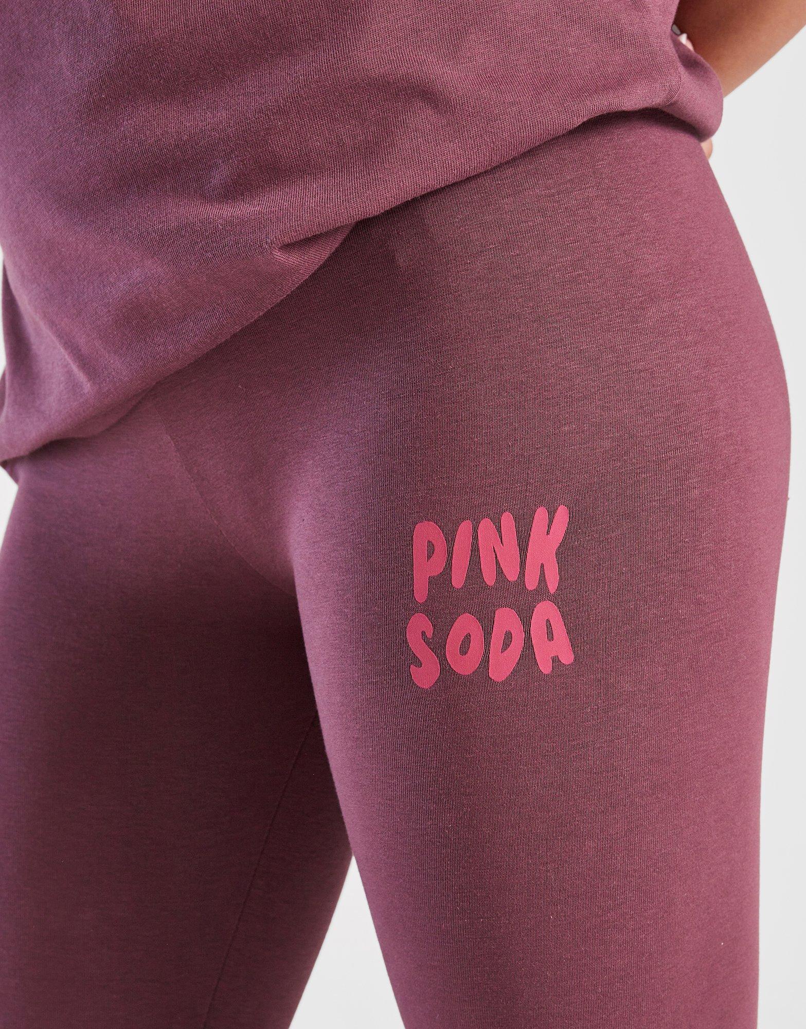 Pink Soda Sport Girls' Jersey Leggings Kinder