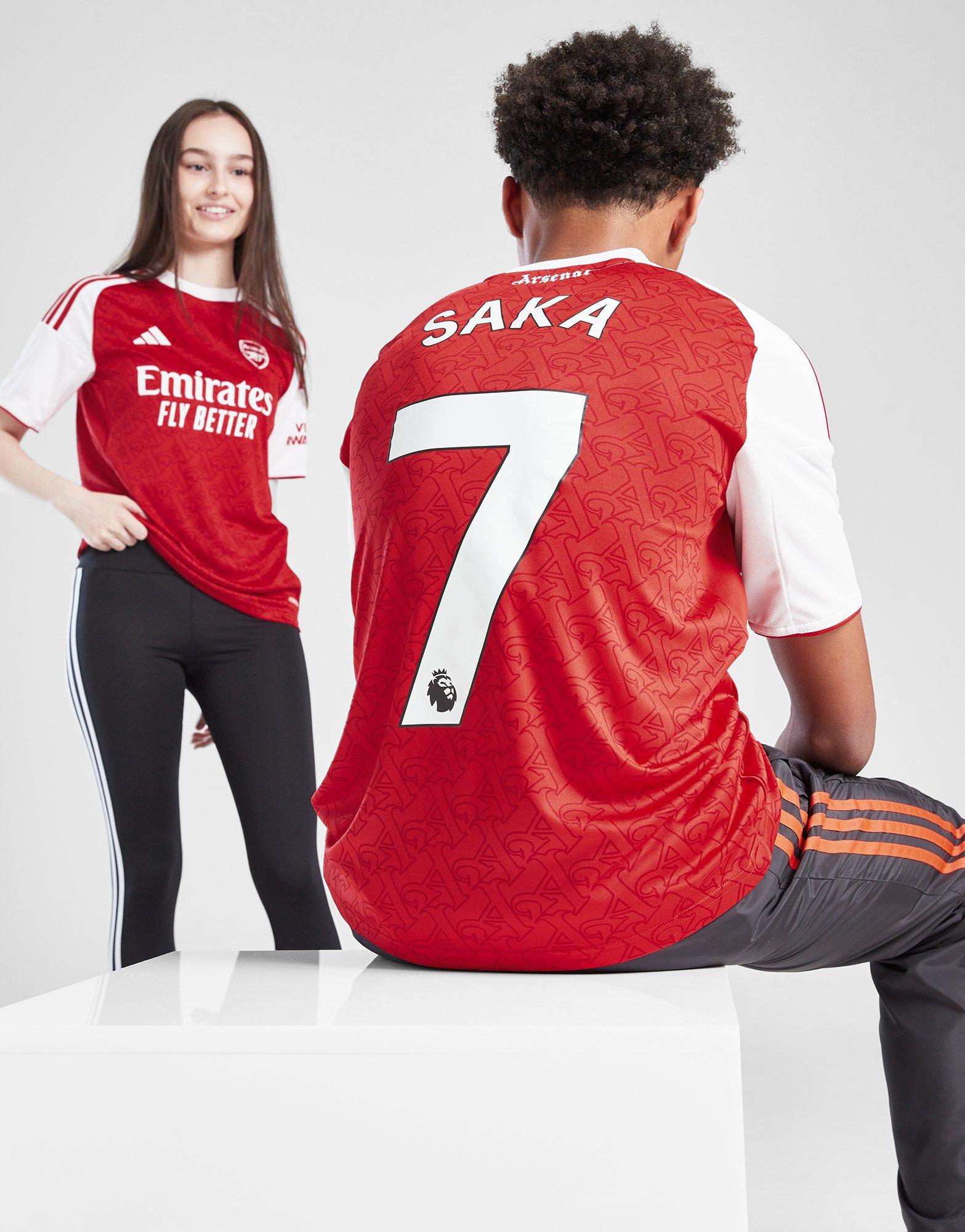 adidas Arsenal FC 2025/26 Saka #7 Maglia Junior