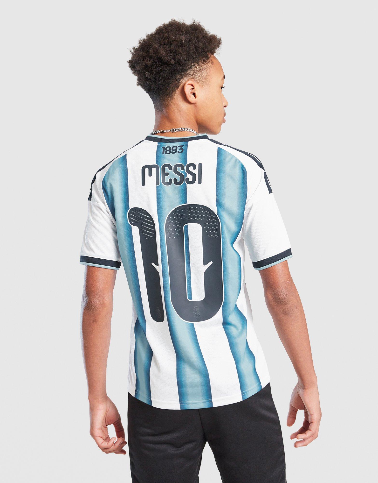adidas Argentina 2026 Messi #10 Home Shirt Junior