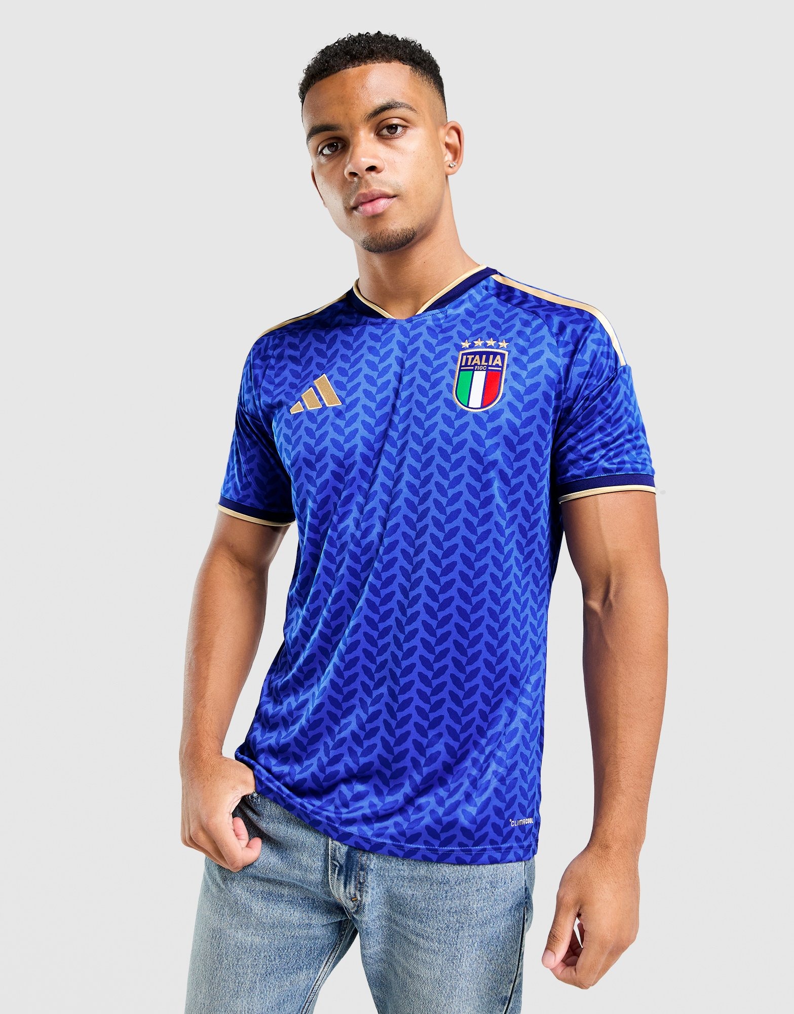 adidas Maillot Domicile Italy 26 Bleu- JD Sports France 