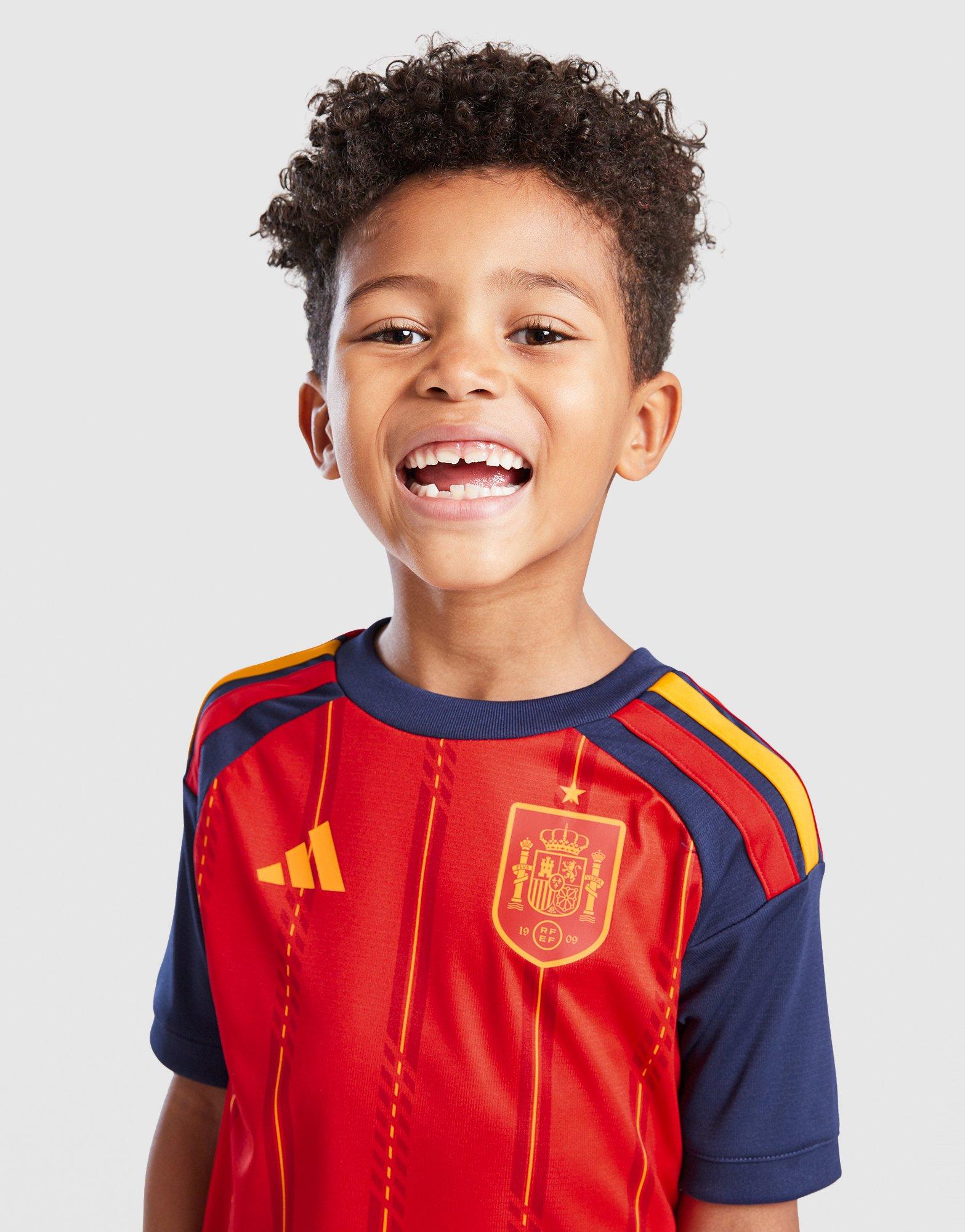 adidas Spain 2026 Home Kit Children