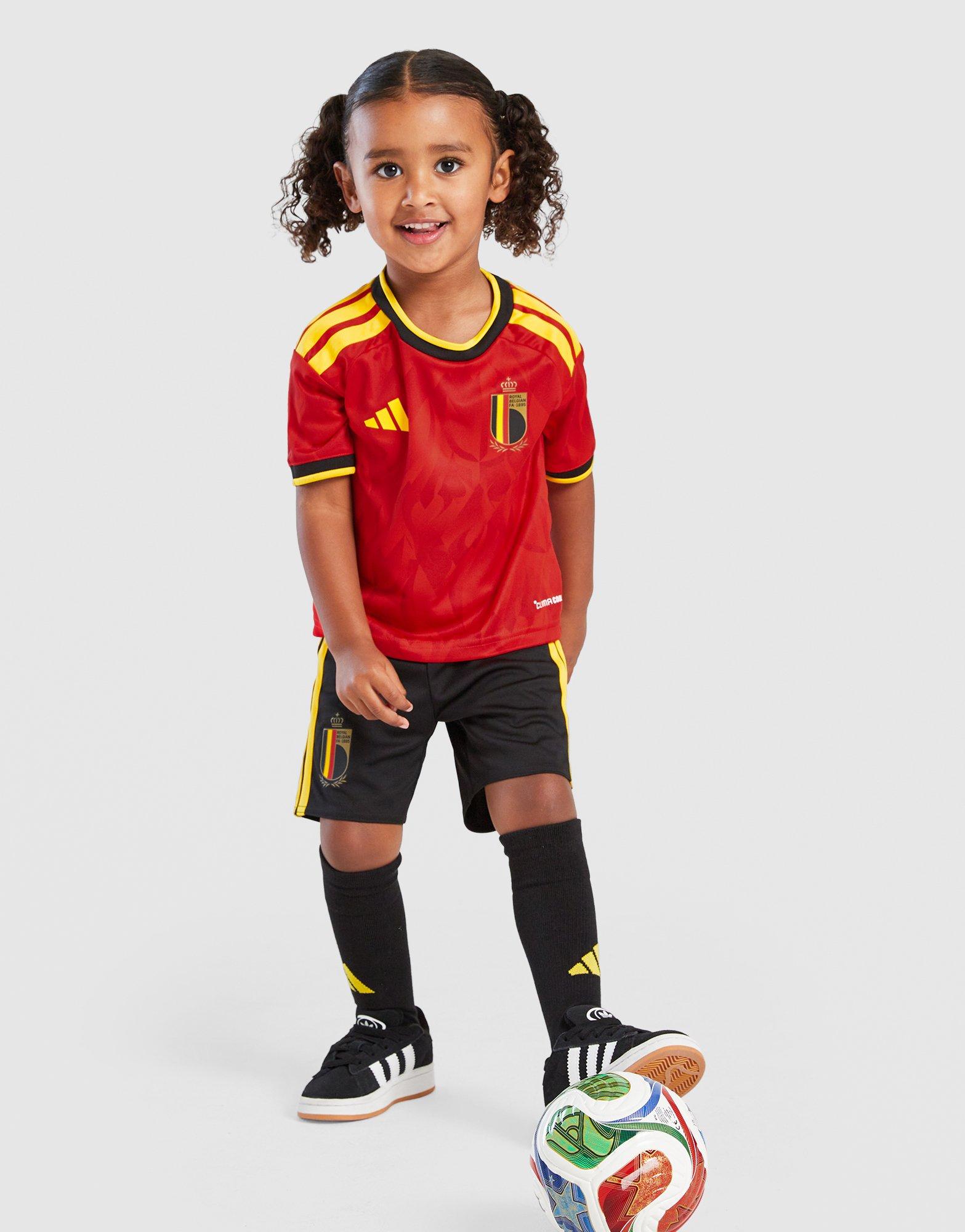 adidas Belgium 2026 Home Kit Children