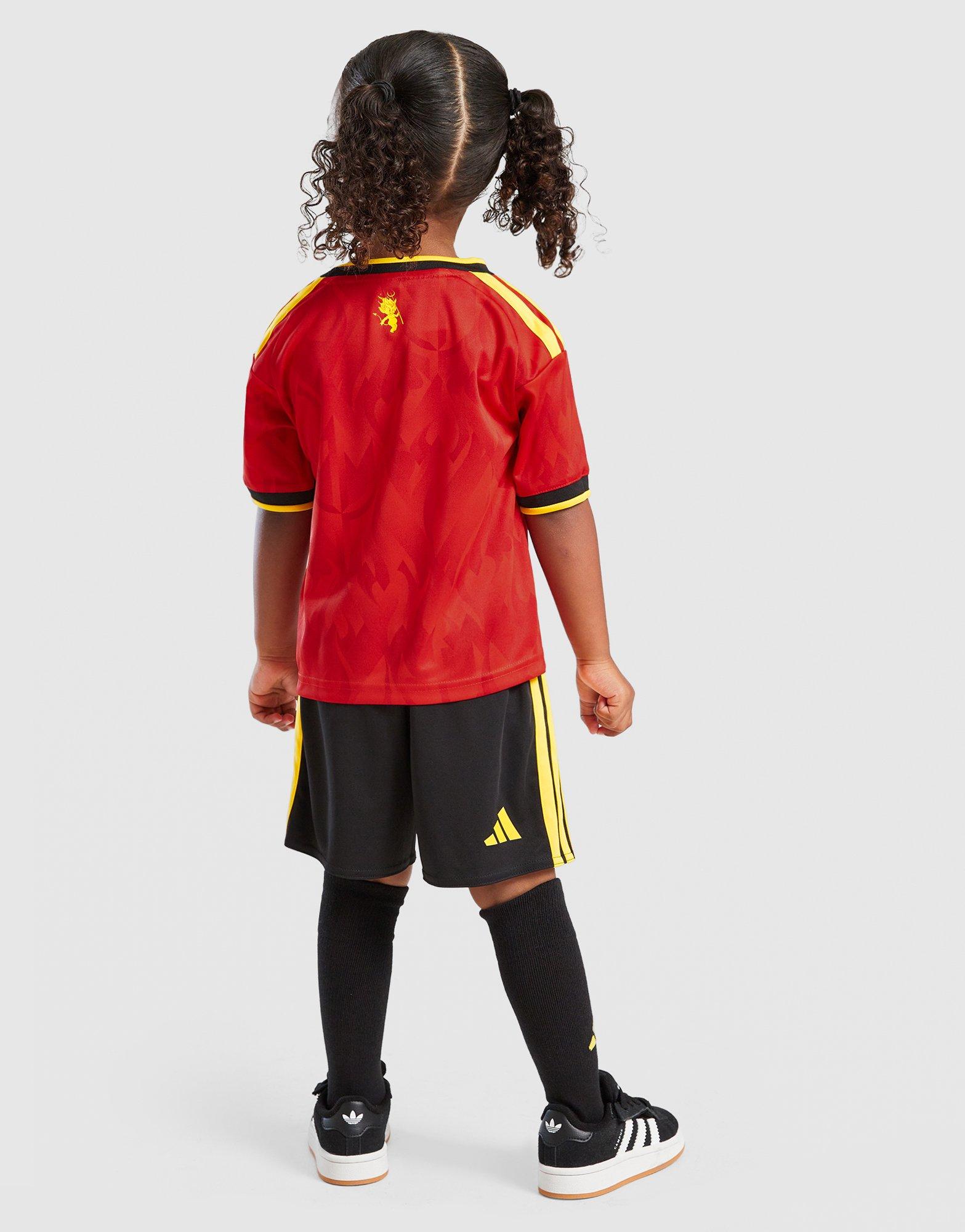 adidas Belgium 2026 Home Kit Children