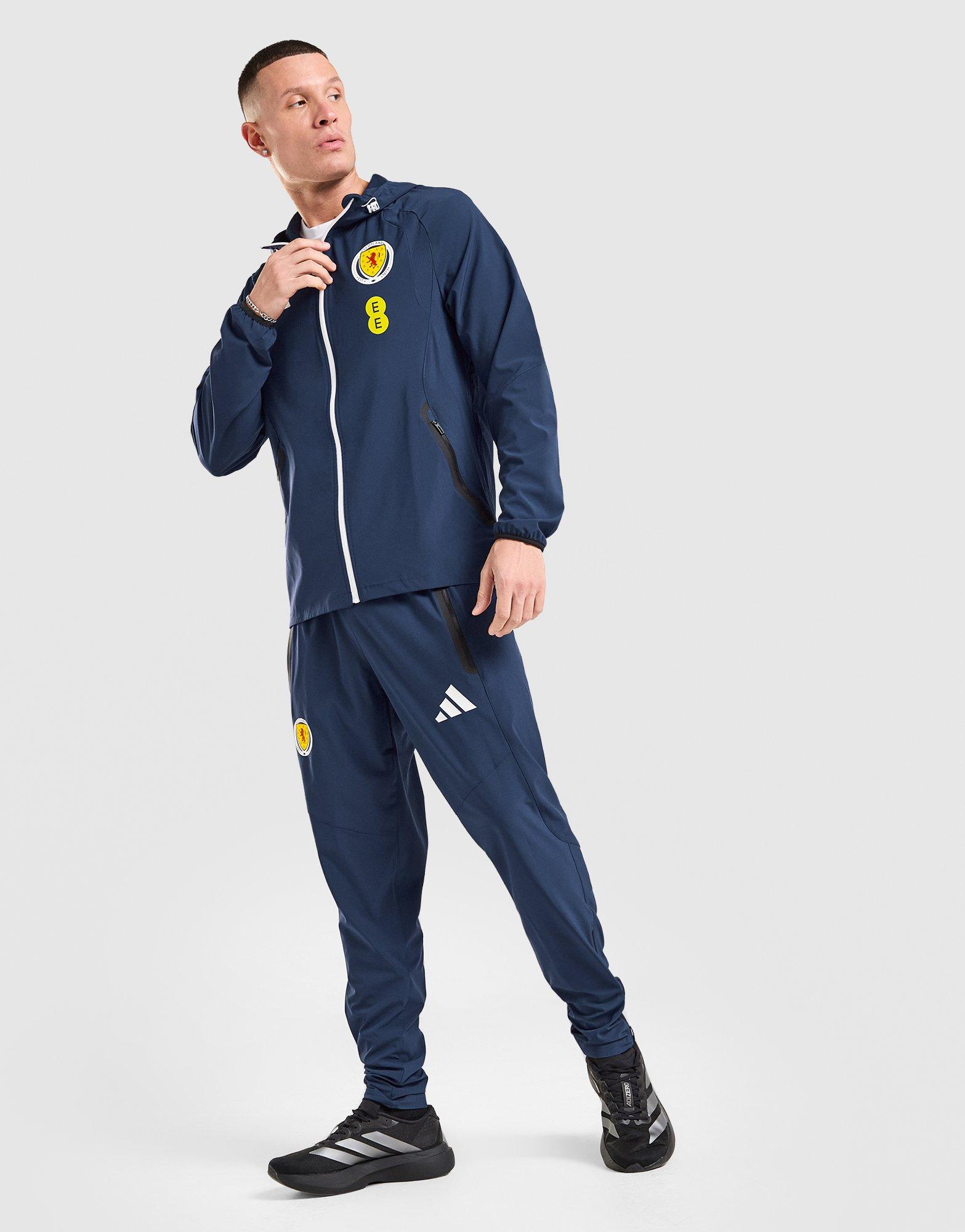 adidas Scotland Tiro Travel Full Zip Windbreaker