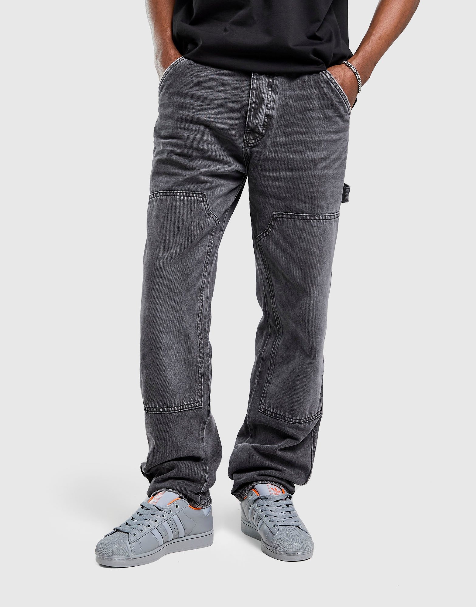 Grey Unlike Humans Arther Jeans - JD Sports Global