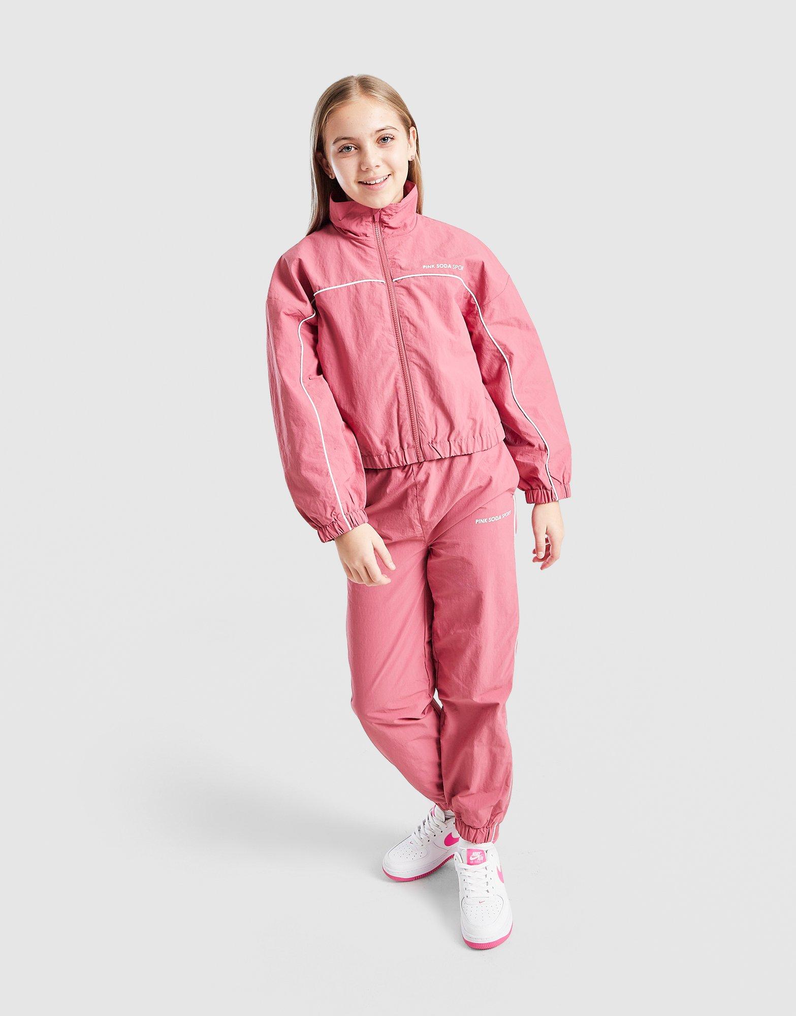 Pink Soda Sport Girls' Shell Tracksuit Junior