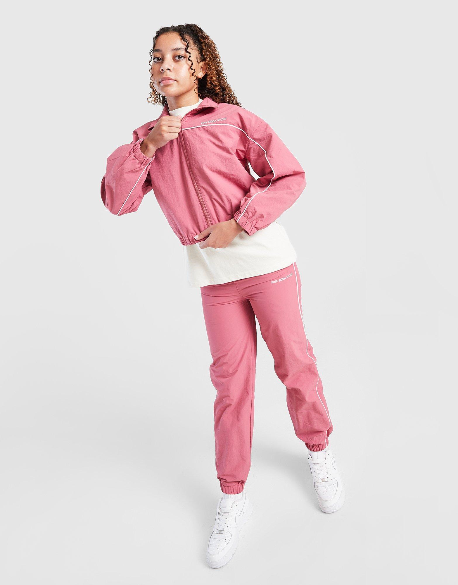 Pink Soda Sport Girls' Shell Tracksuit Junior