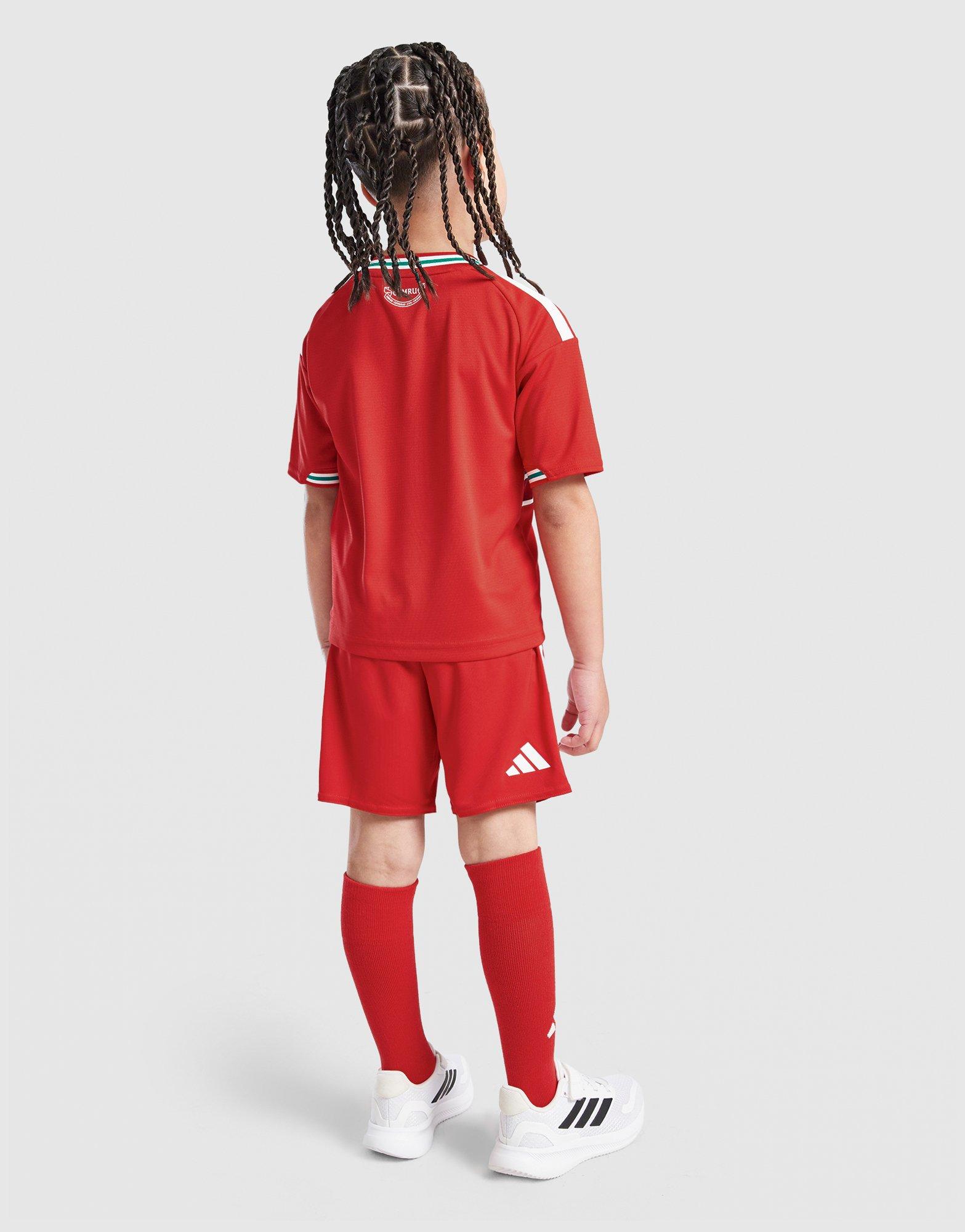 adidas Wales 2026 Home Kit Children