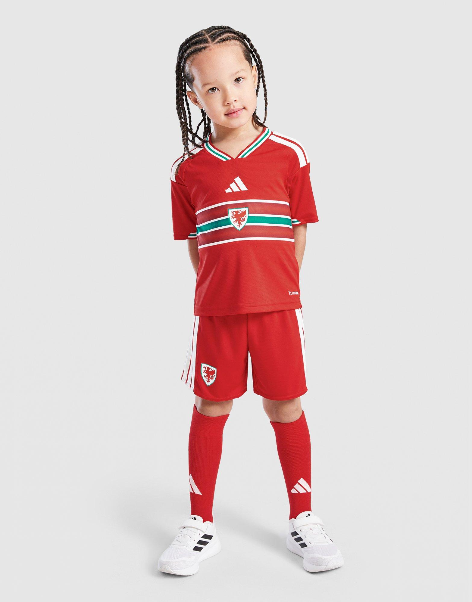 adidas Wales Kit Home 2026 Bambini