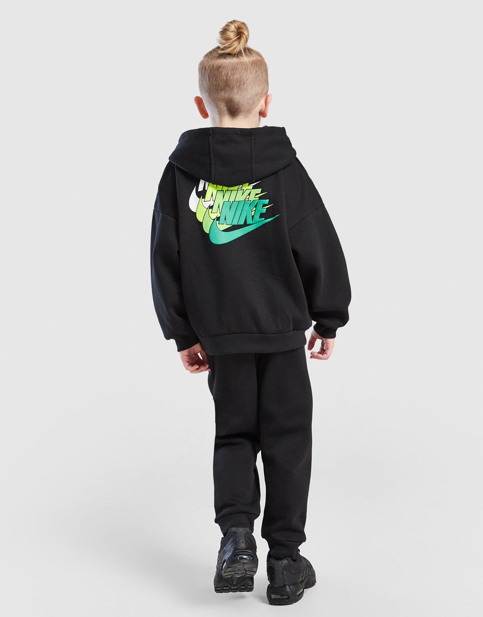 Nike Repeat Swoosh Overhead Hoodie Tracksuit Children
